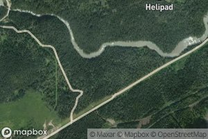 Satellite map of the Cochrane Creek
