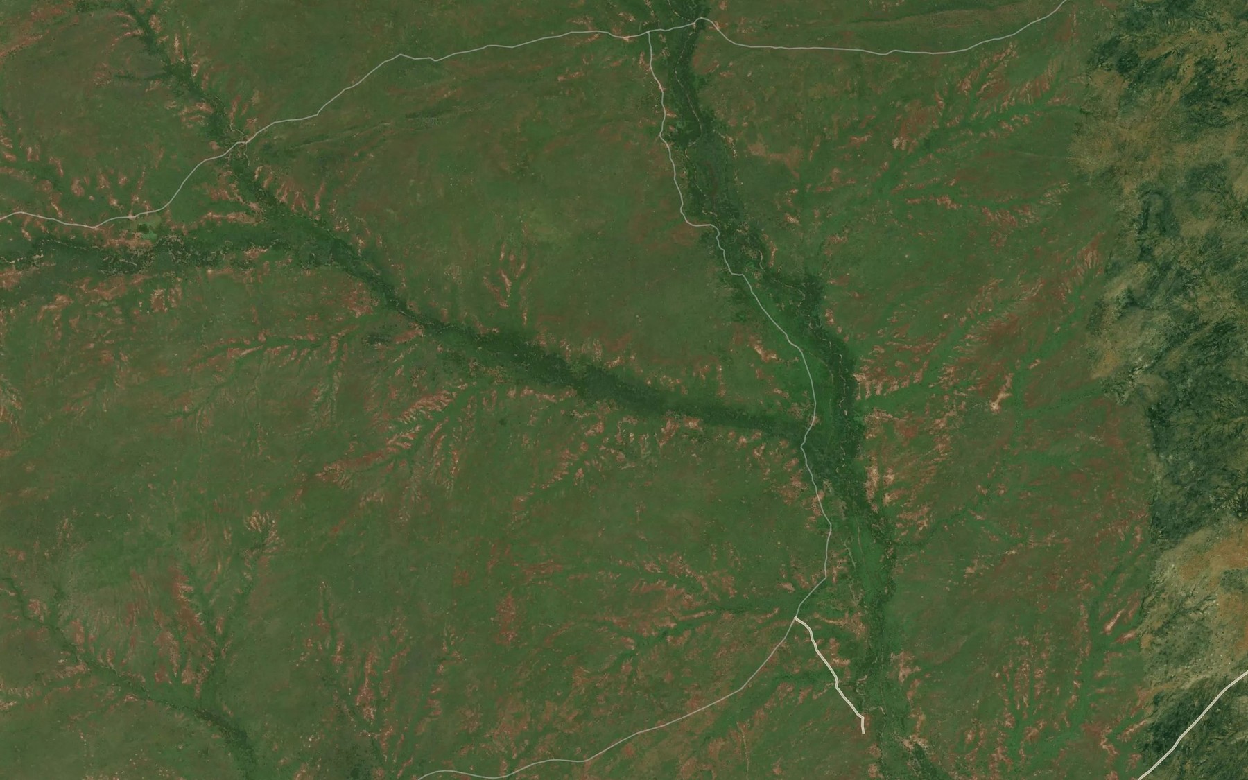 Satellite map of the Sietouri