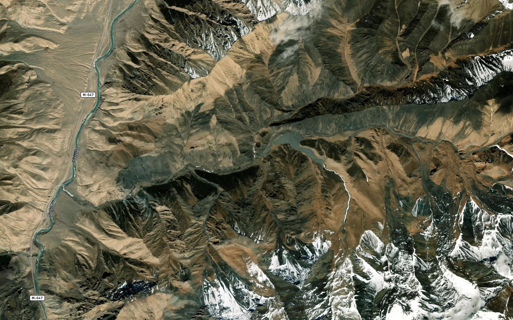 Satellite map of the Kokmoynok
