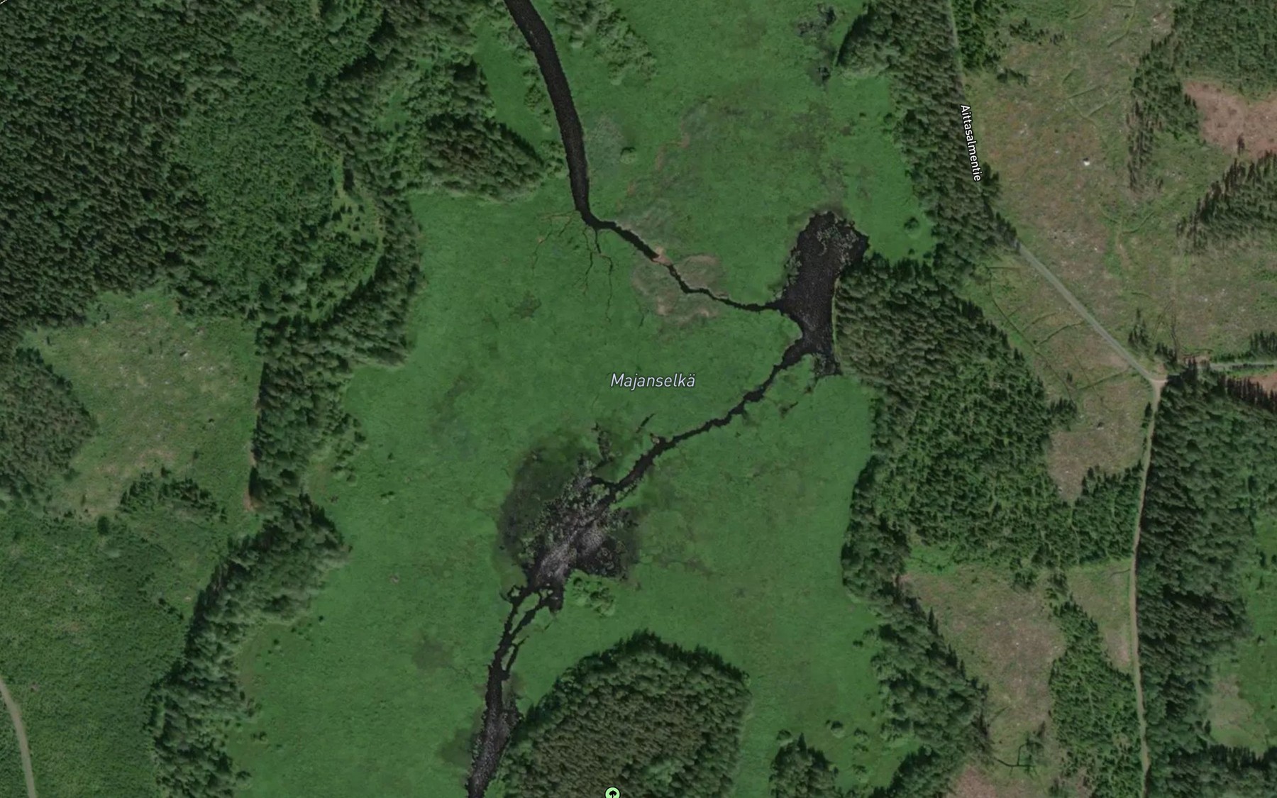 Satellite map of the Majanselkae