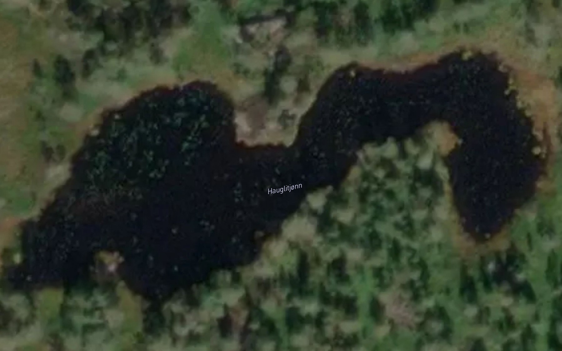 Satellite map of the Hauglitjonn