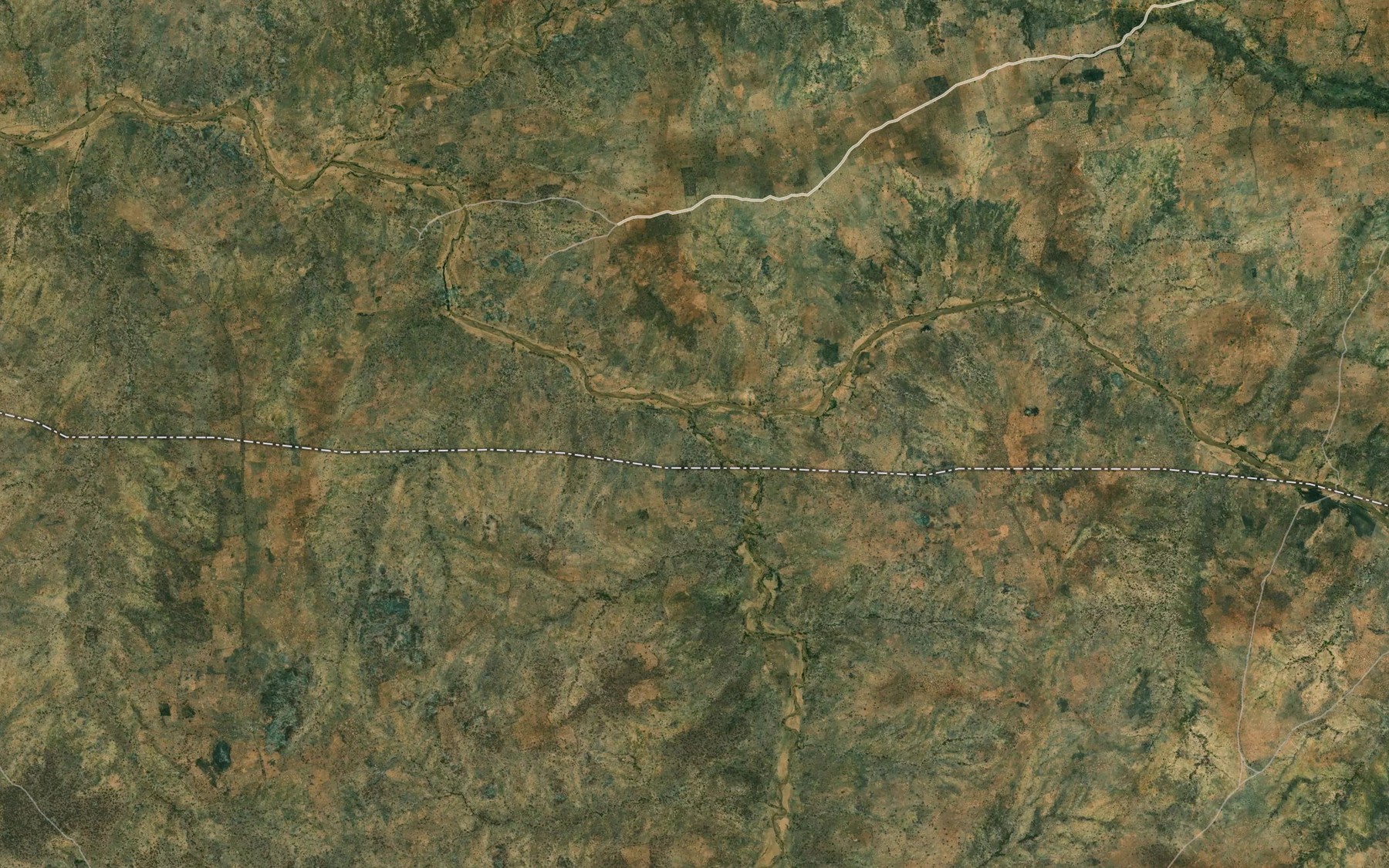 Satellite map of the Rafin Dogoba