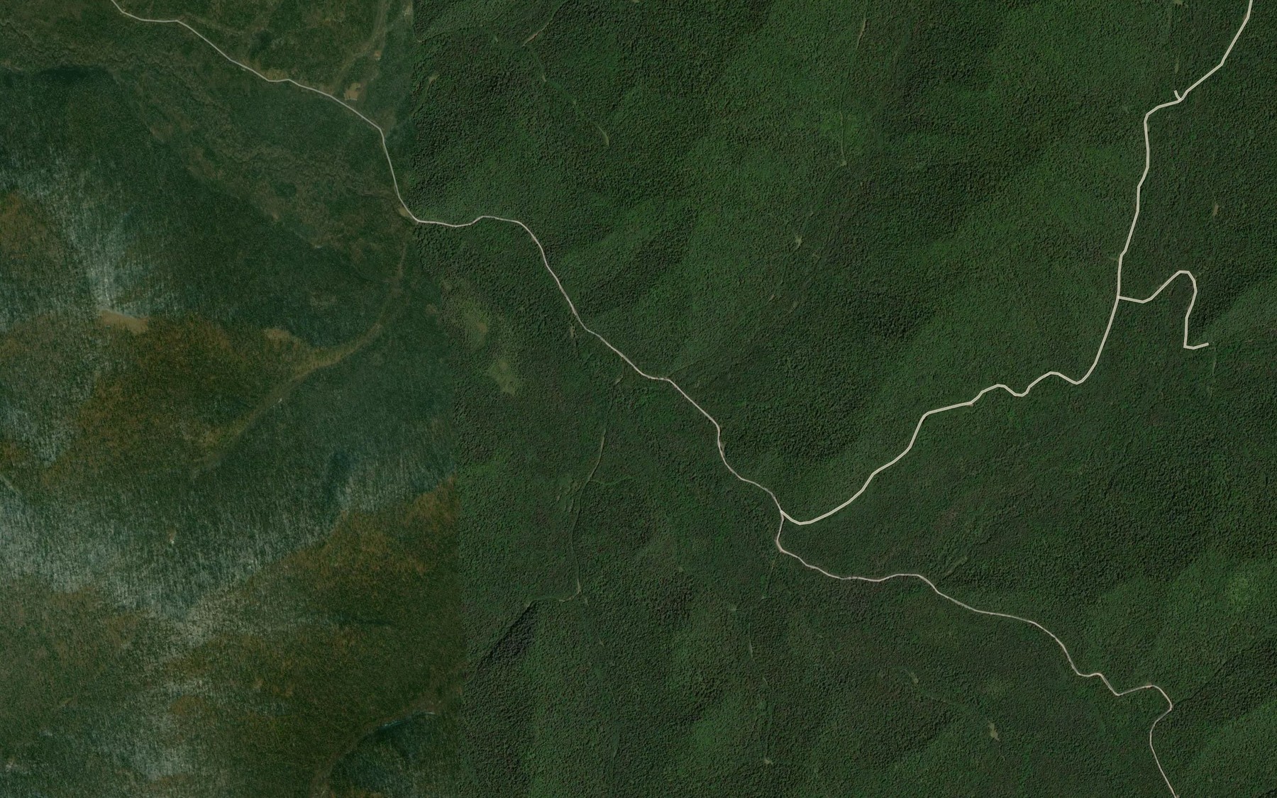 Satellite map of the Malaya Balaza