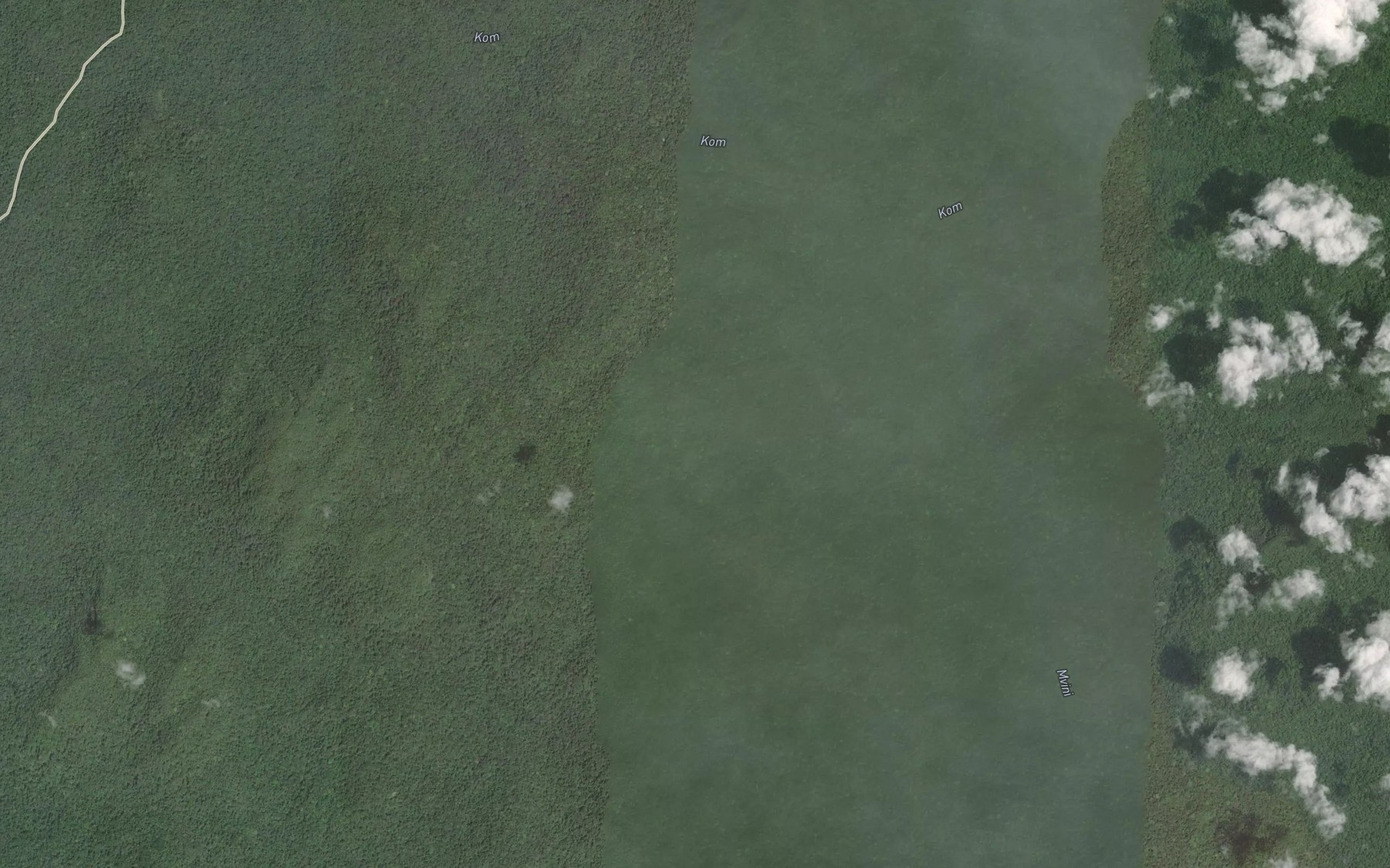 Satellite map of the Ngamba