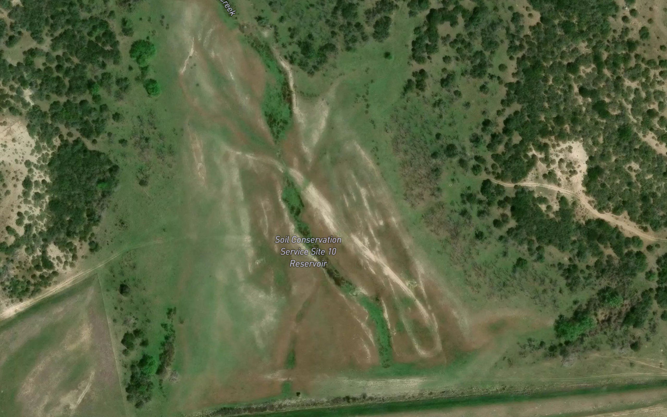 Soil Conservation Service Site 10 Reservoir