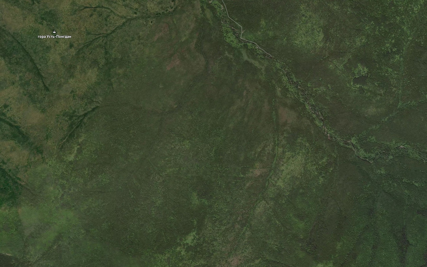 Satellite map of the Klyuch Sologil Bira