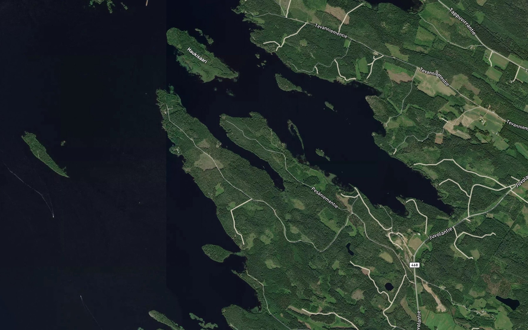 Satellite map of the Pesalahti