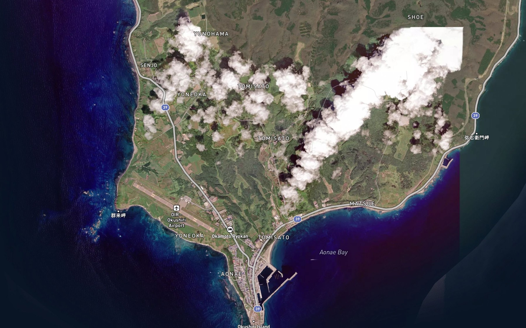 Satellite map of the Migimata Gawa