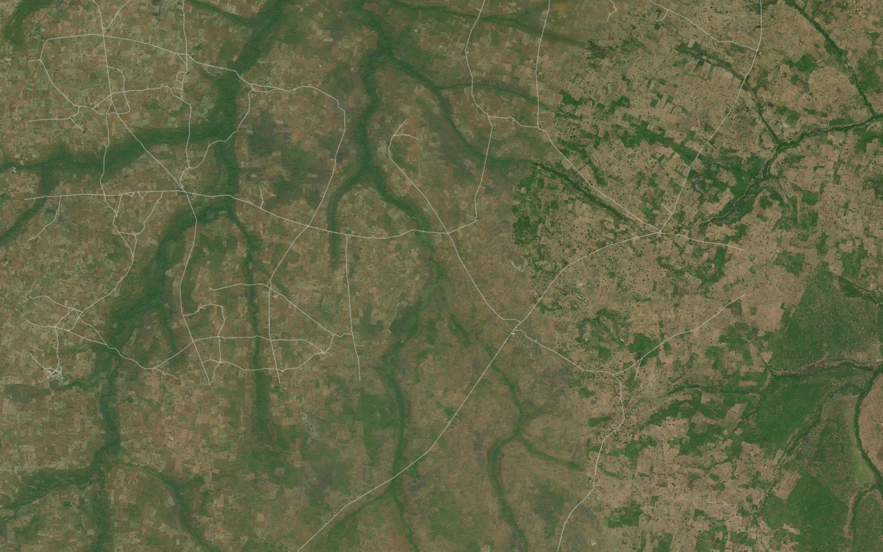 Satellite map of the River Tataa