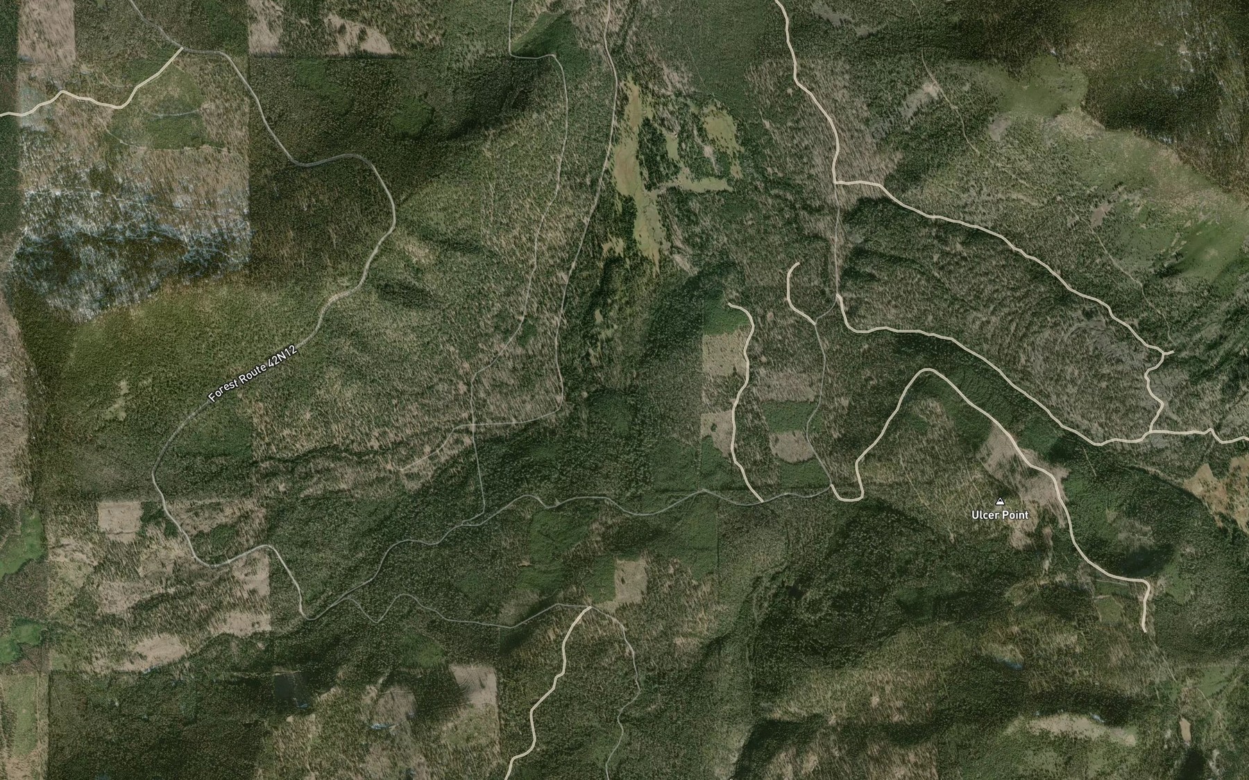 Satellite map of the Onion Spring