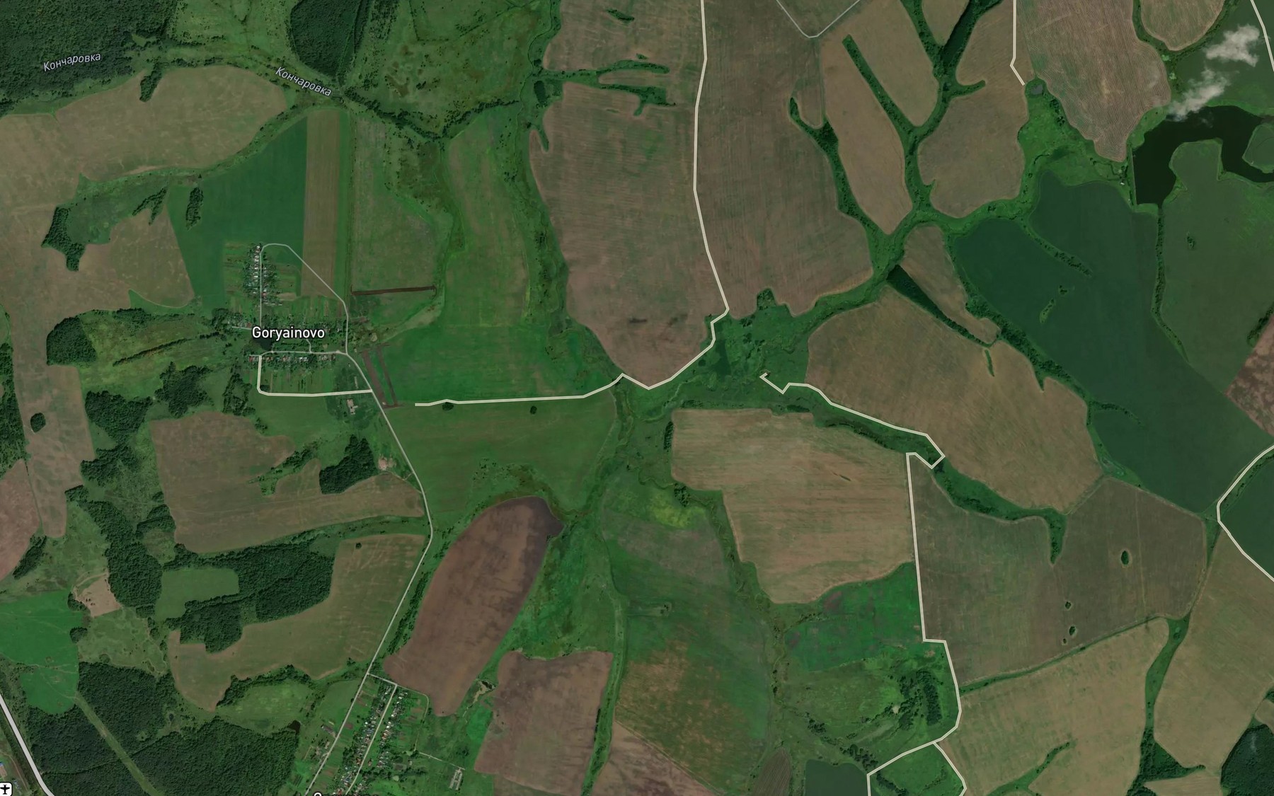 Satellite map of the Shuga