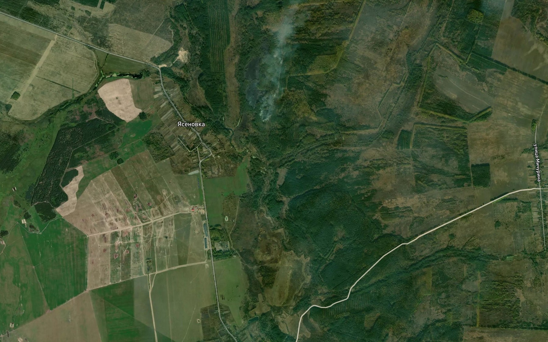 Satellite map of the Solovey