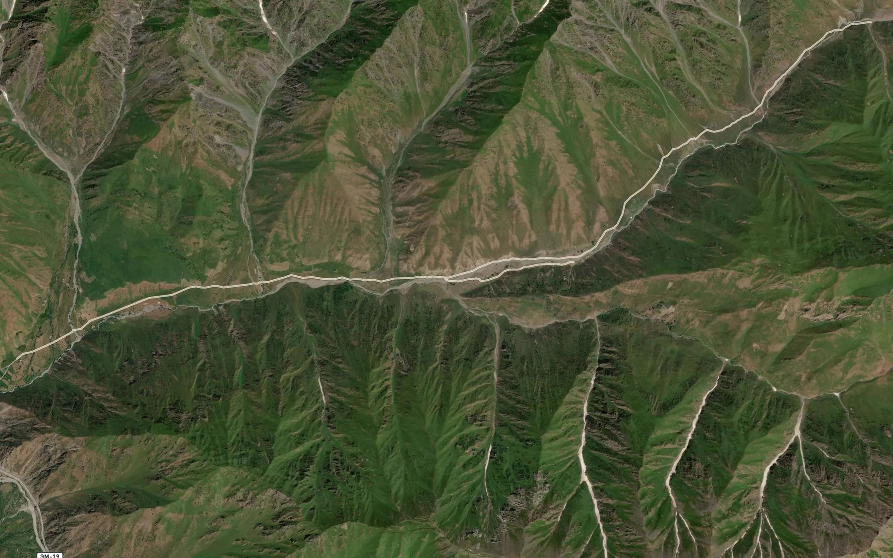 Satellite map of the Tasrykay
