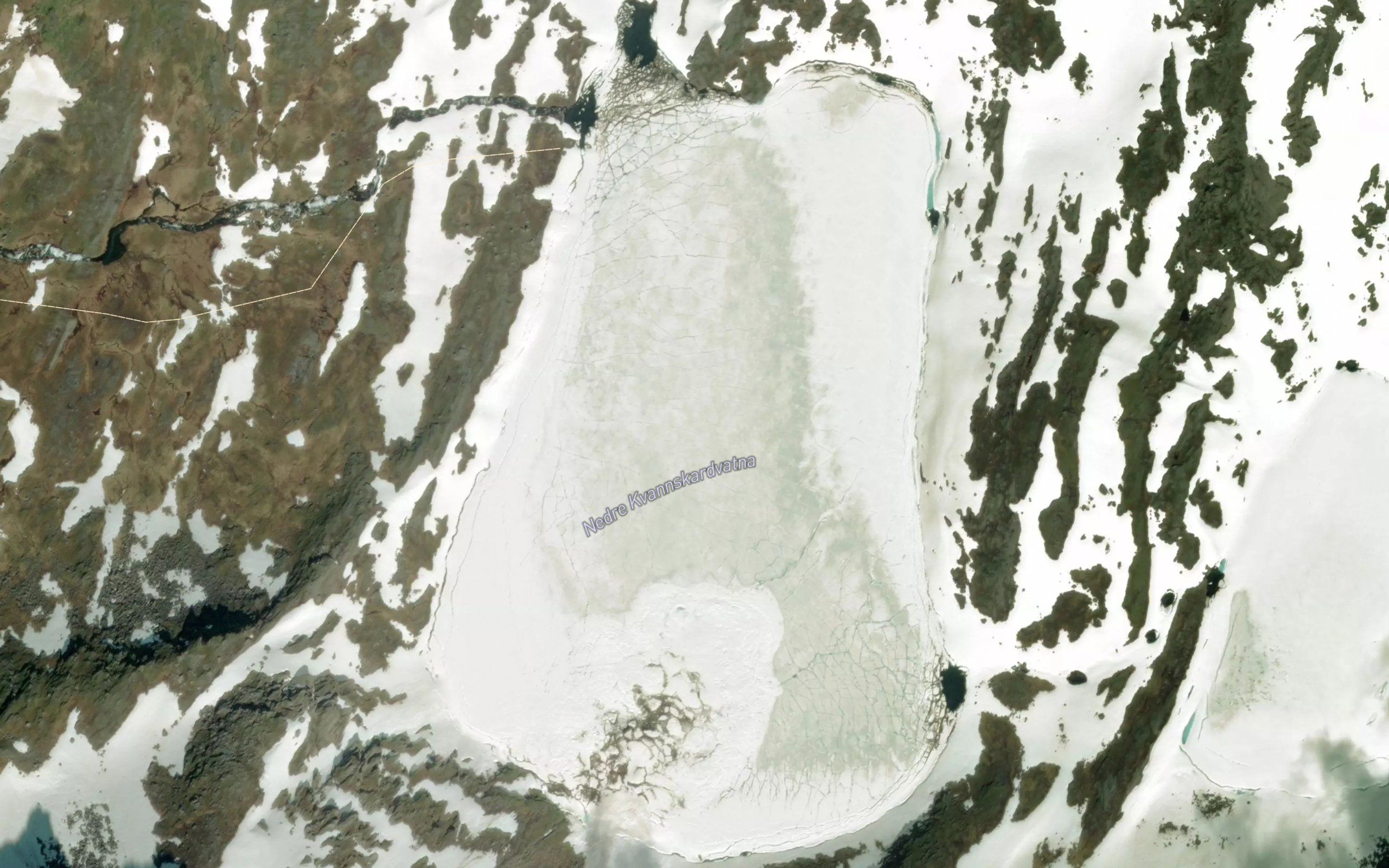 Kvannskardvatna,nedre