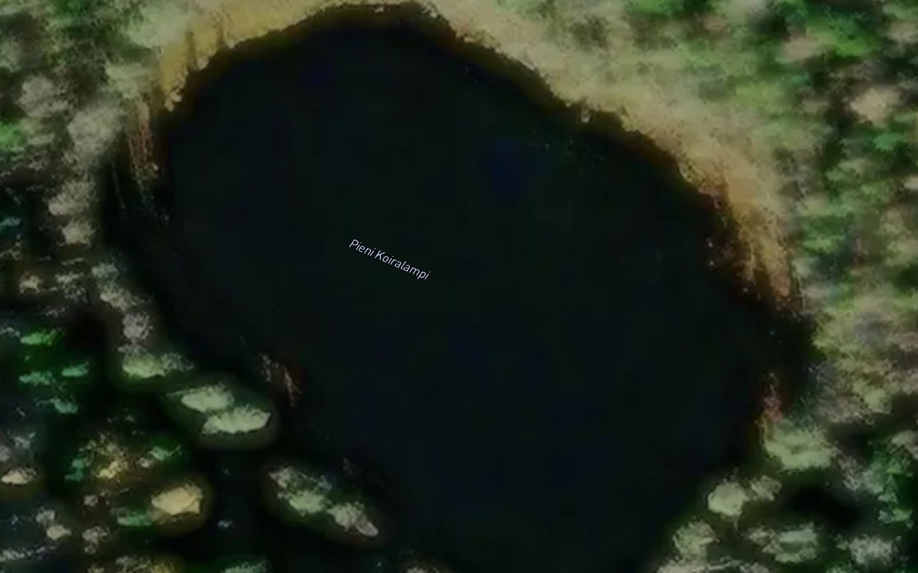 Satellite map of the Pieni Koiralampi