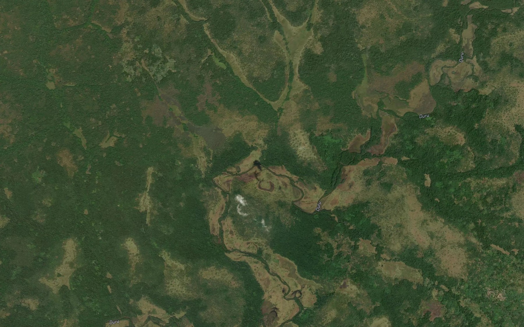 Satellite map of the Nambianga