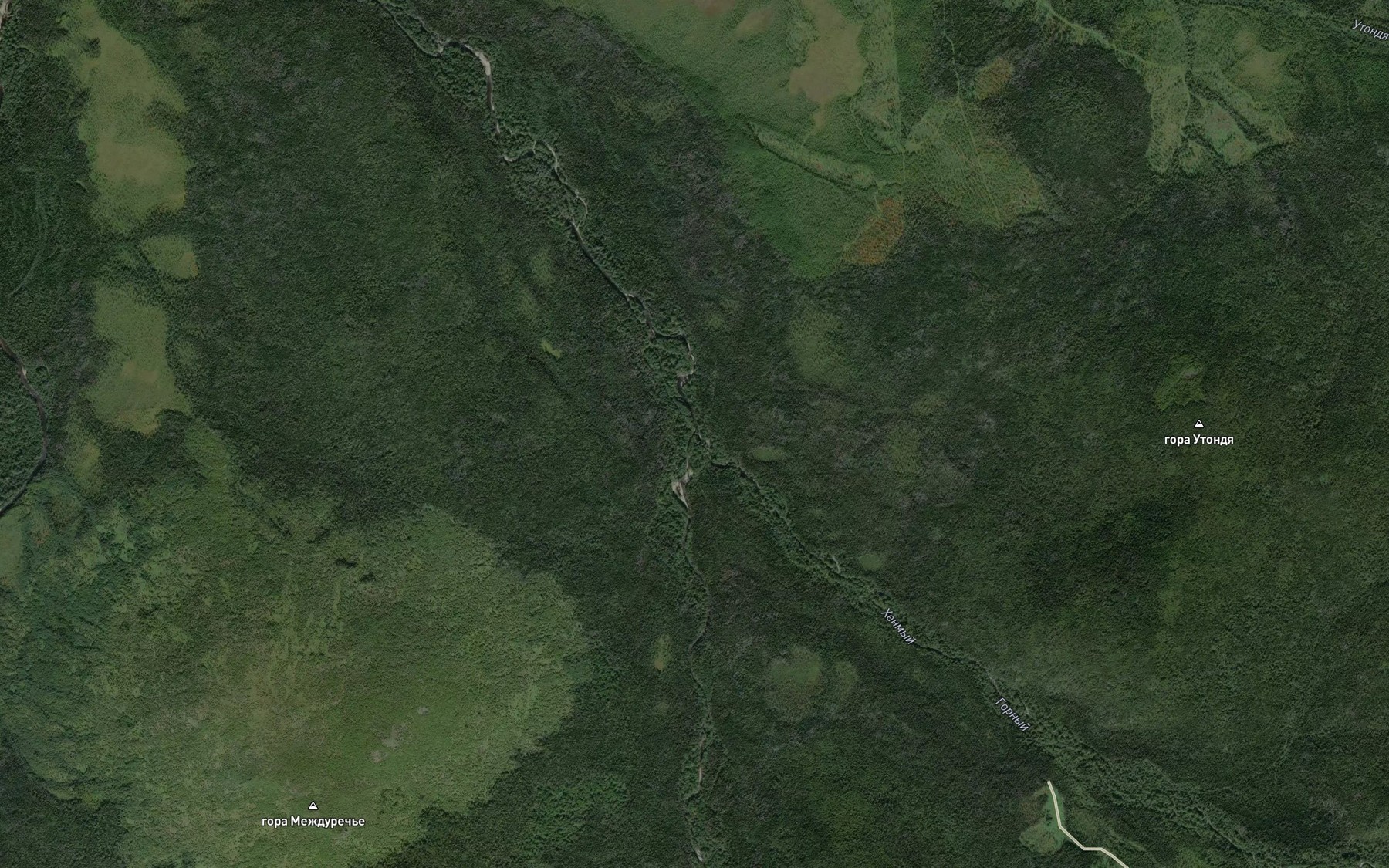 Satellite map of the Khenmyy