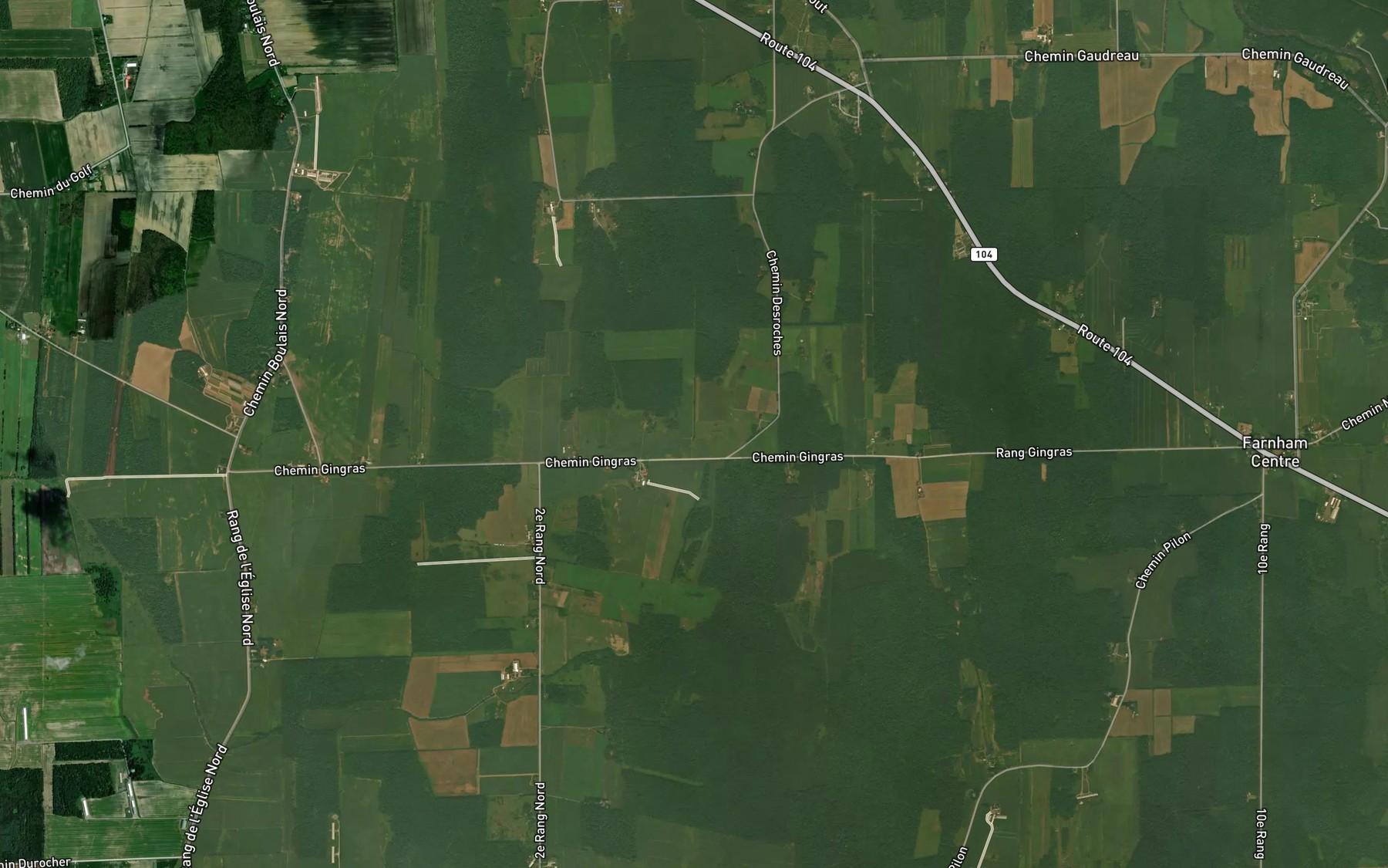 Satellite map of the Embranchement Ingalls