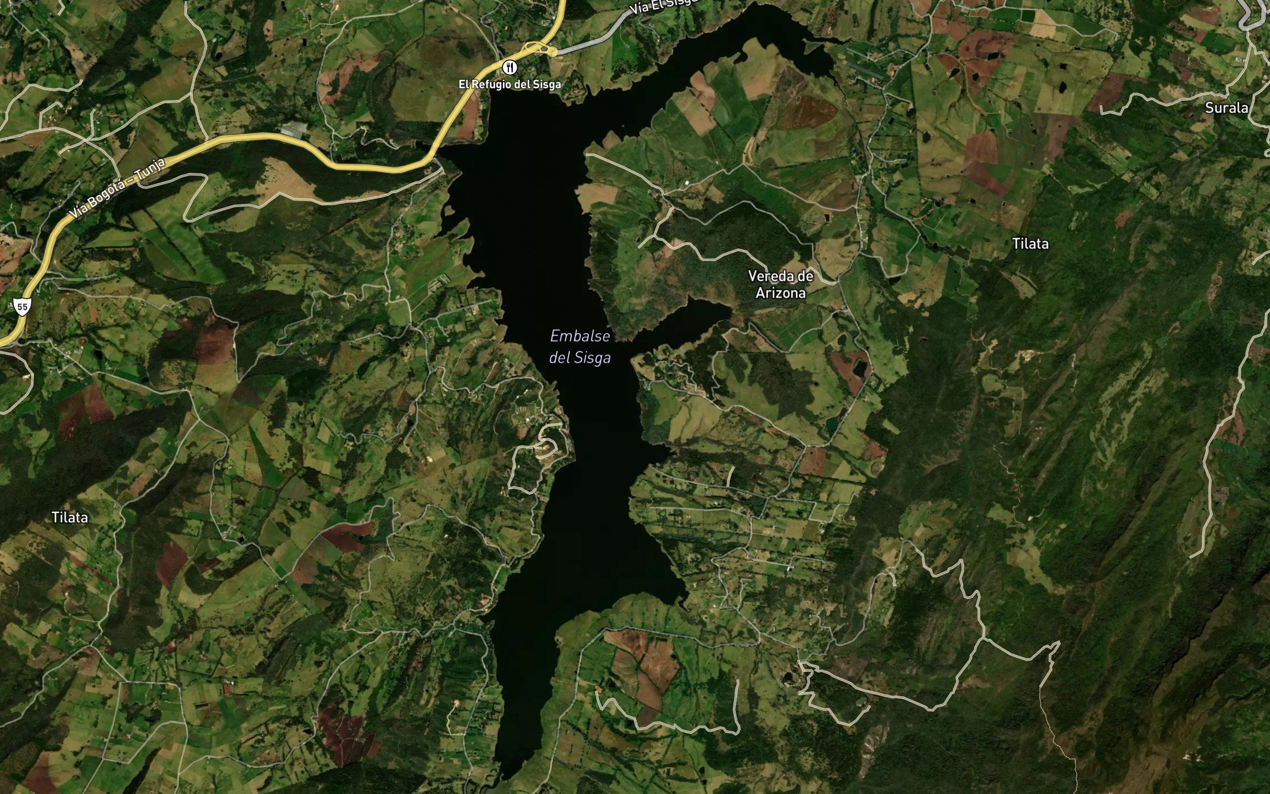 Represa del Sisga