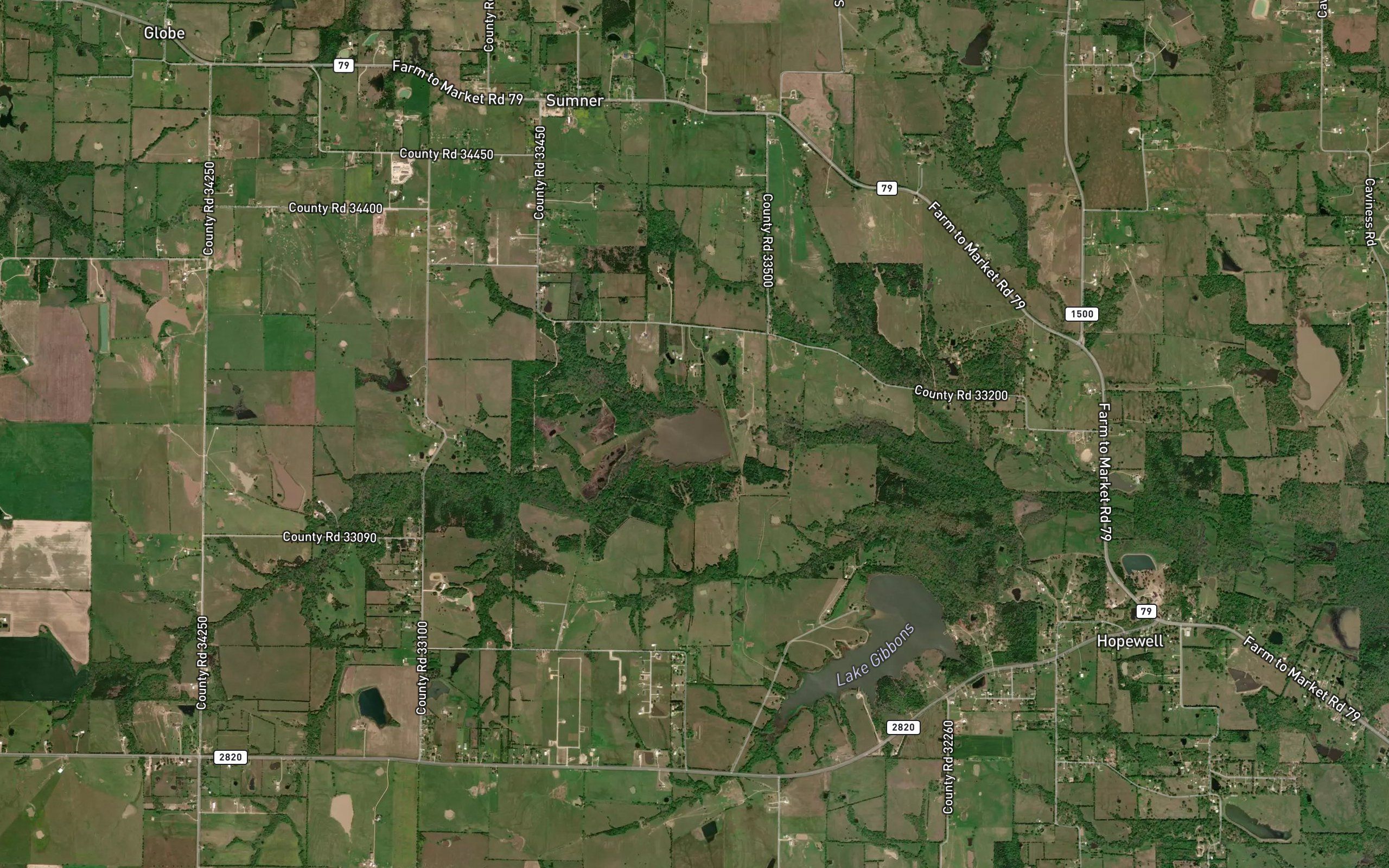 Soil Conservation Service Site 3 Reservoir