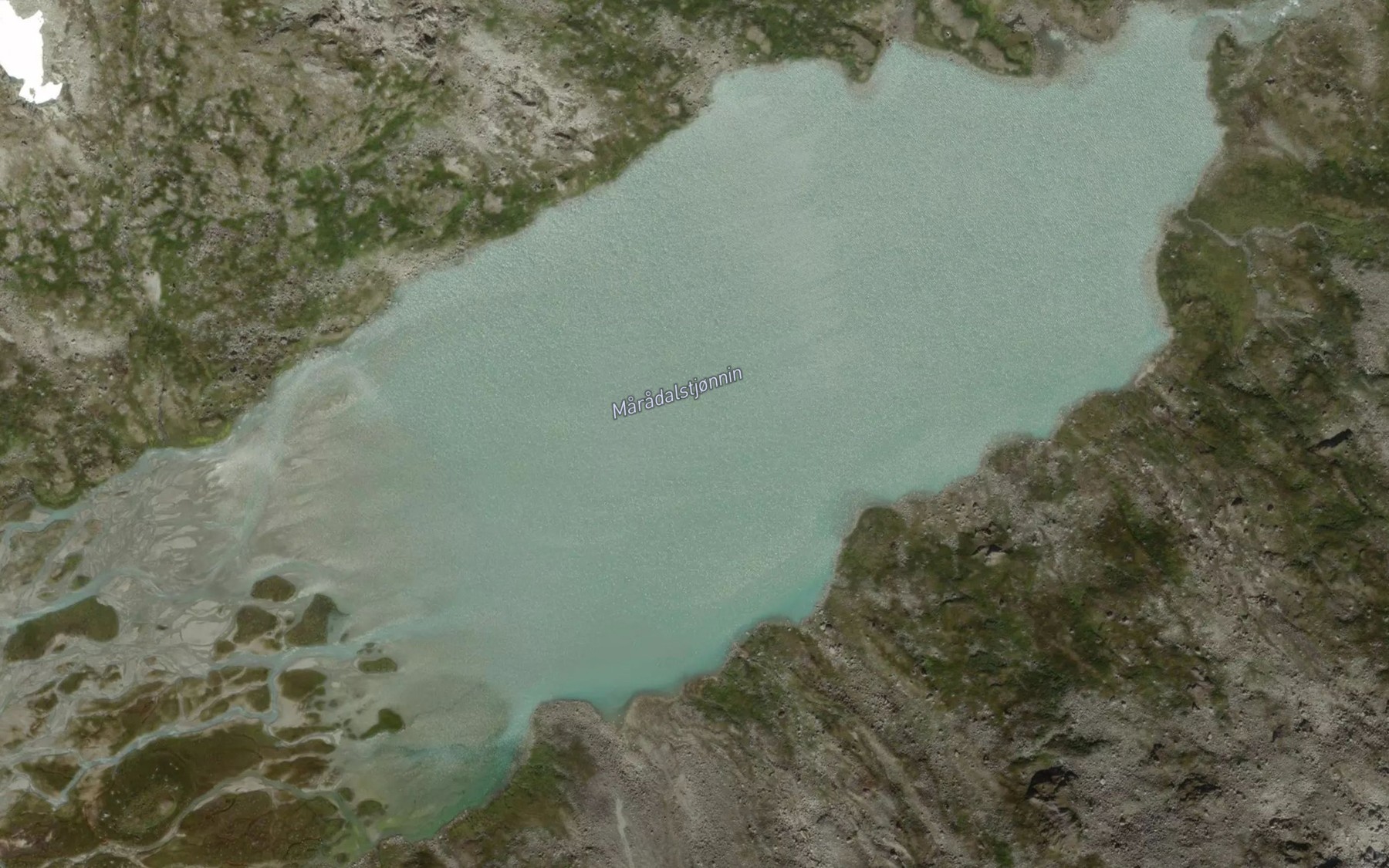 Satellite map of the Maradalstjornin