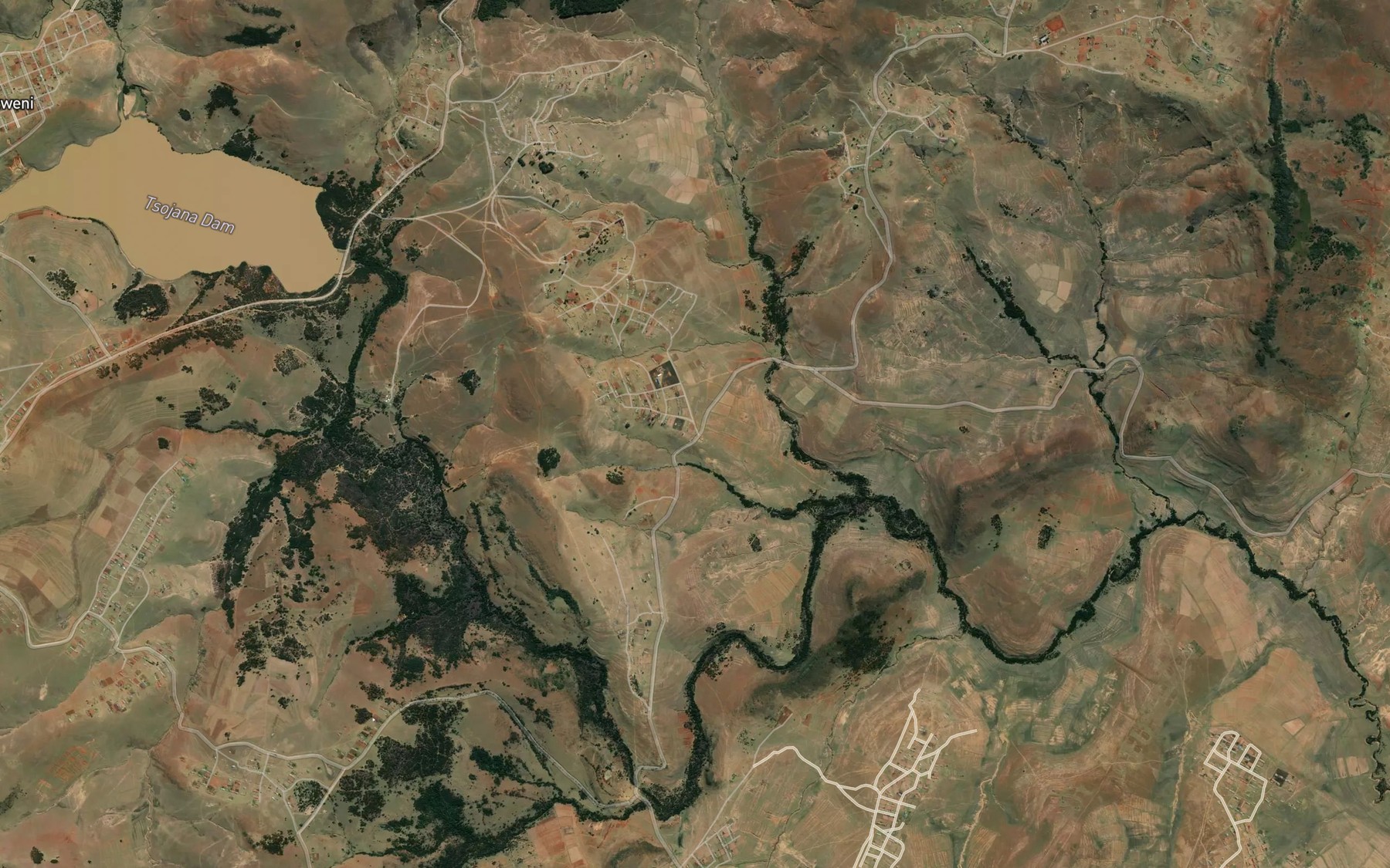 Satellite map of the Ku-Mtyamde