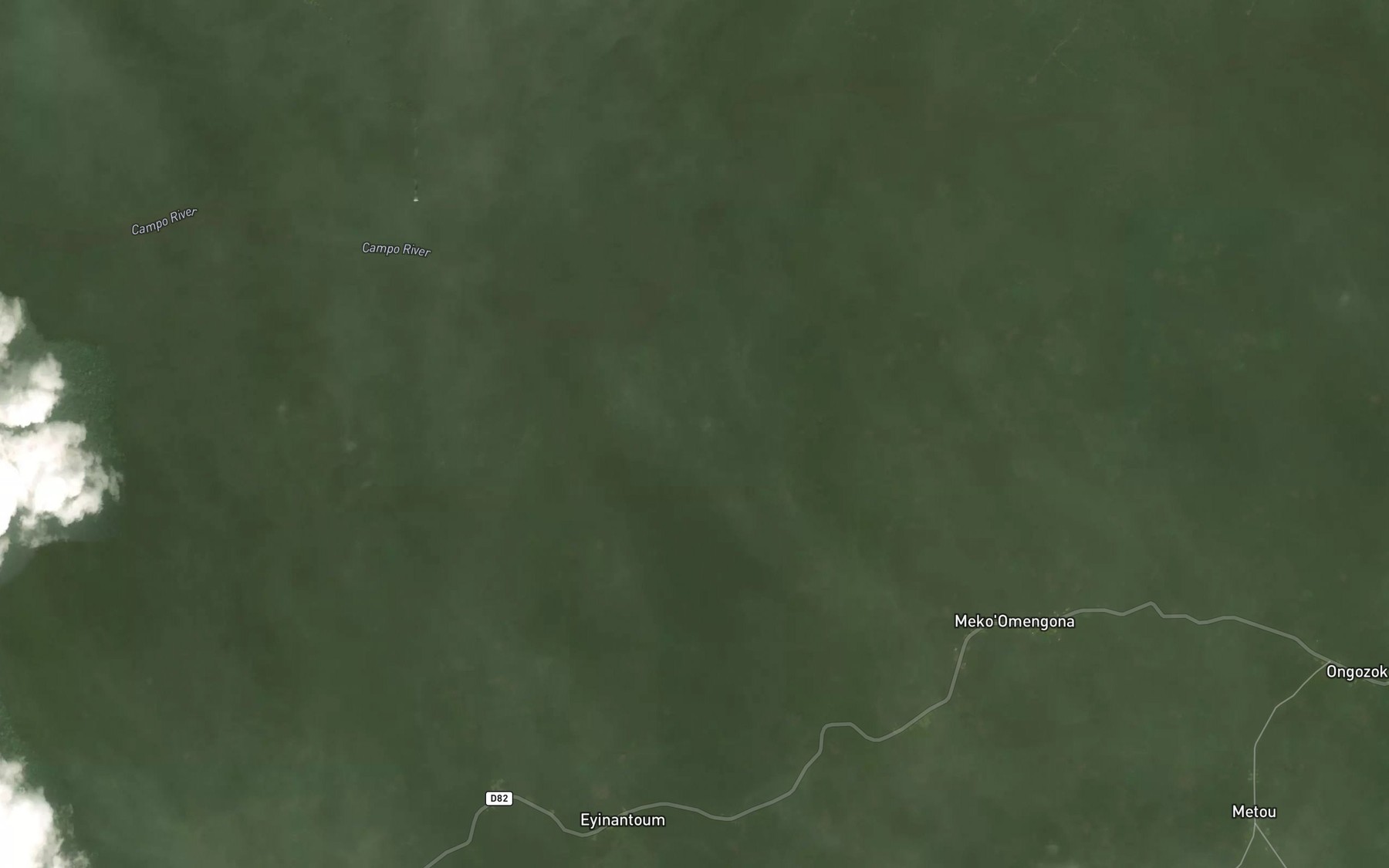 Satellite map of the Mebak