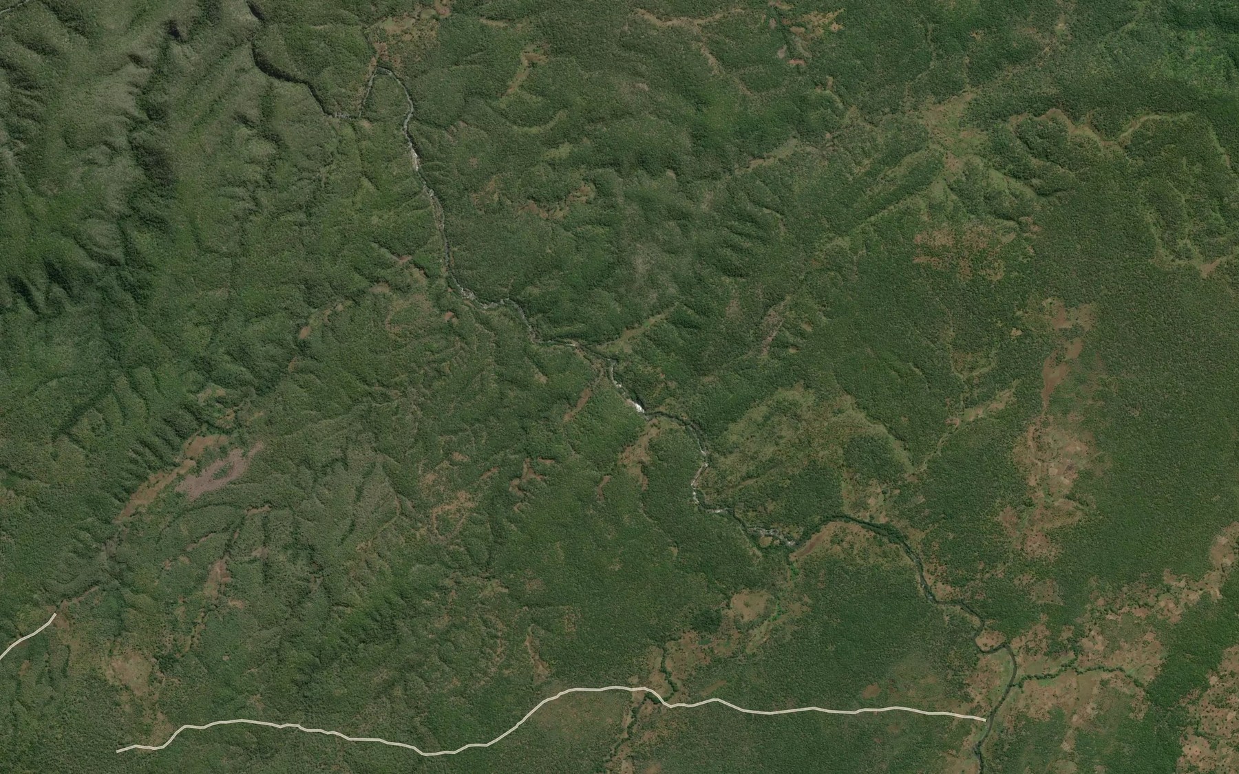 Satellite map of the Chutes De Cinquante des Soixante m