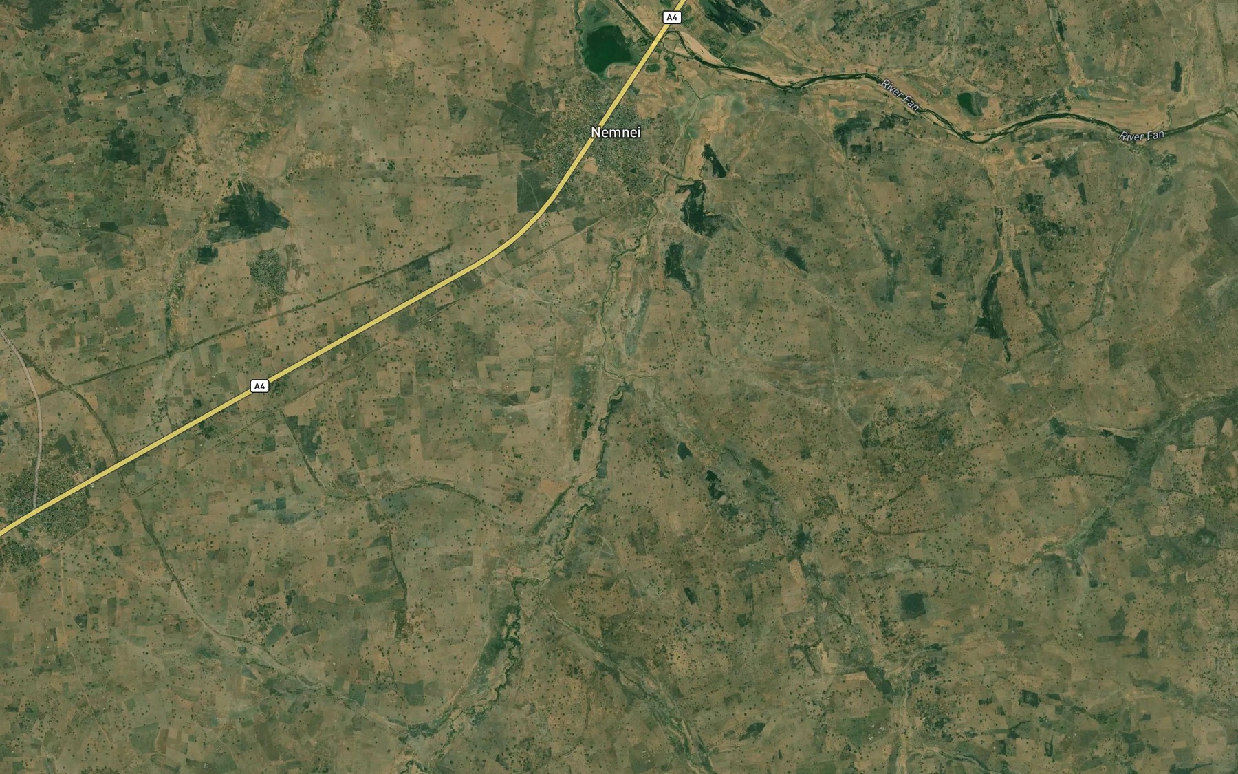 Satellite map of the River Goljirlahi