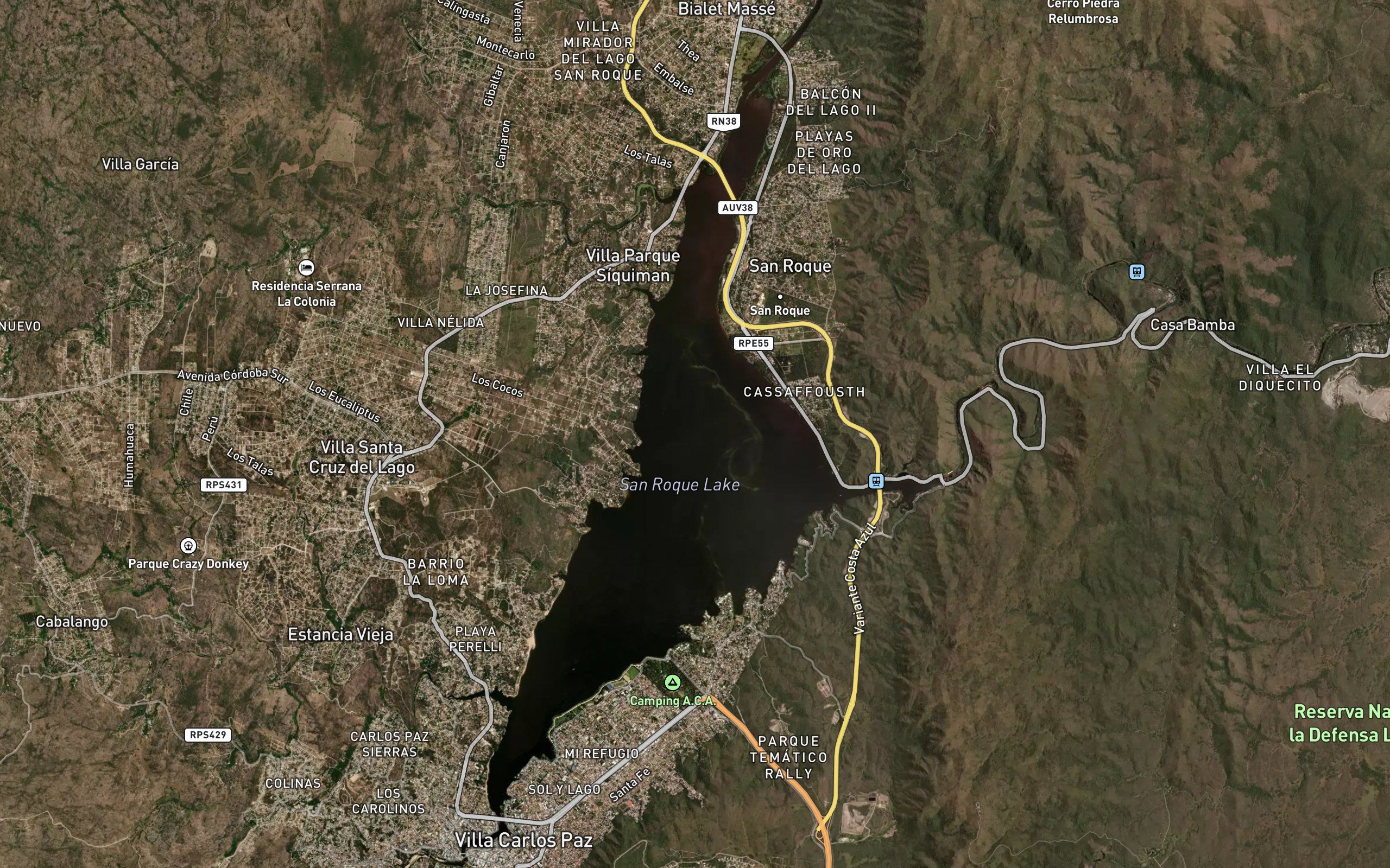 Lago San Roque