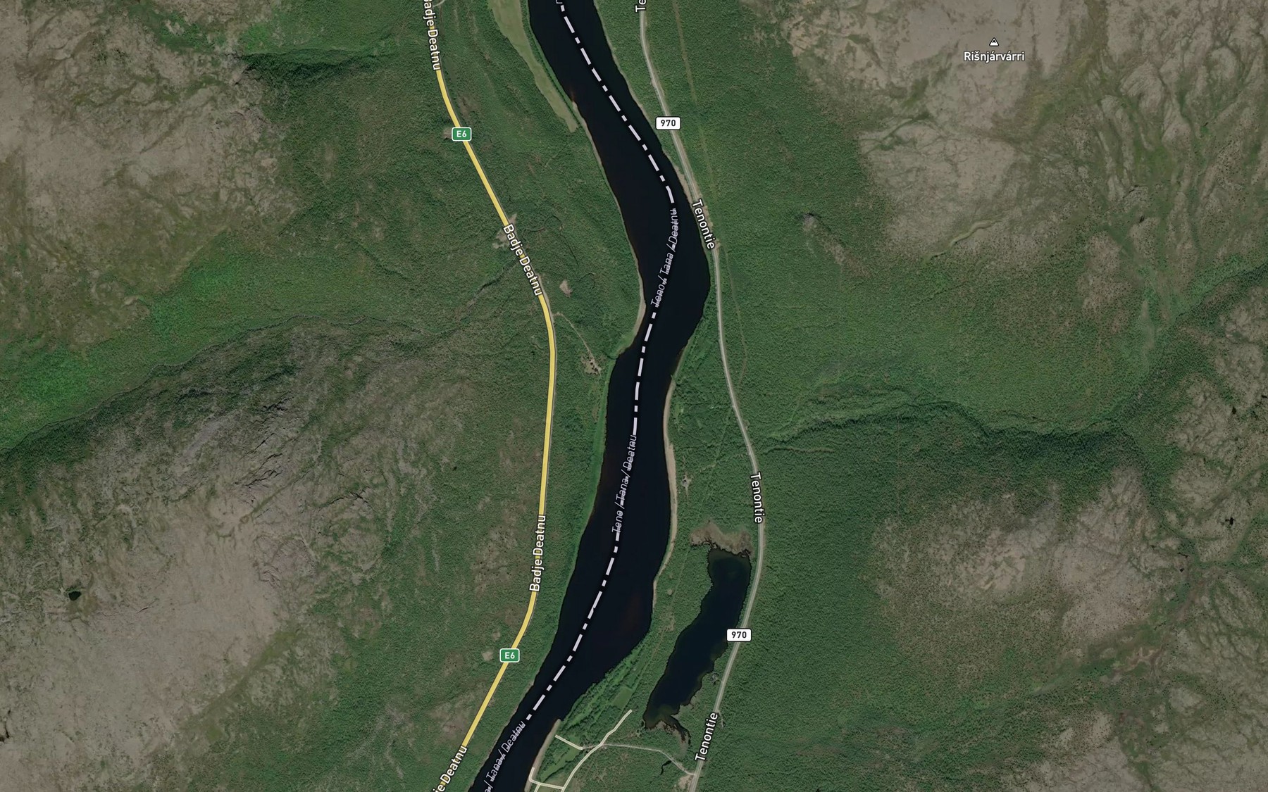 Satellite map of the Goatneljohsavu