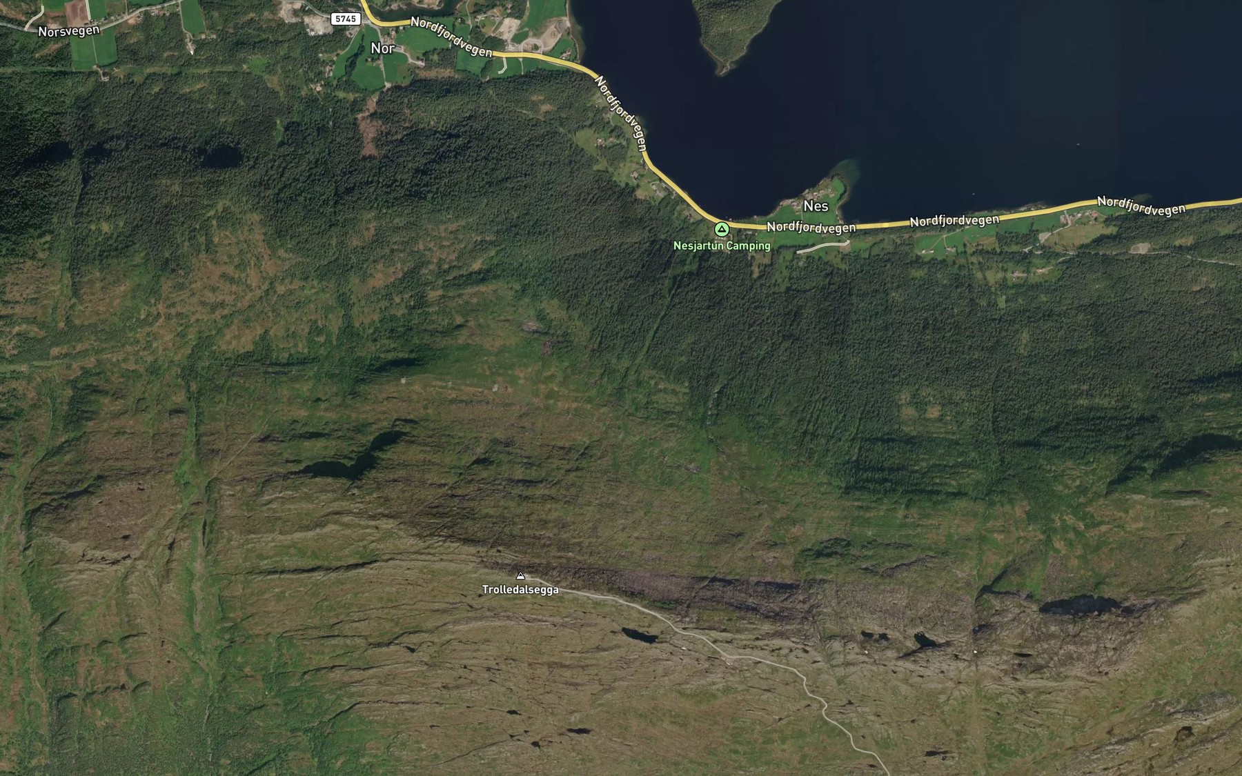 Satellite map of the Inste Nymarkelva