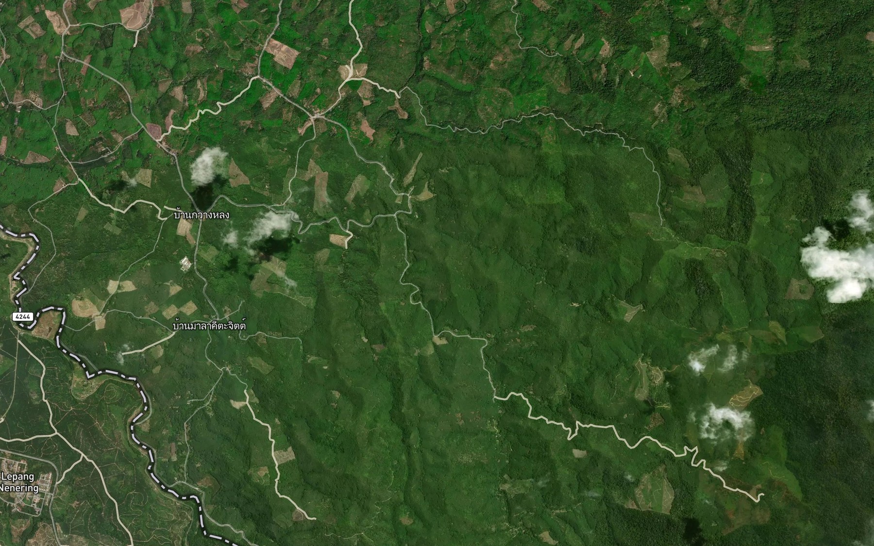 Satellite map of the Khlong Ka Ra Su Ka