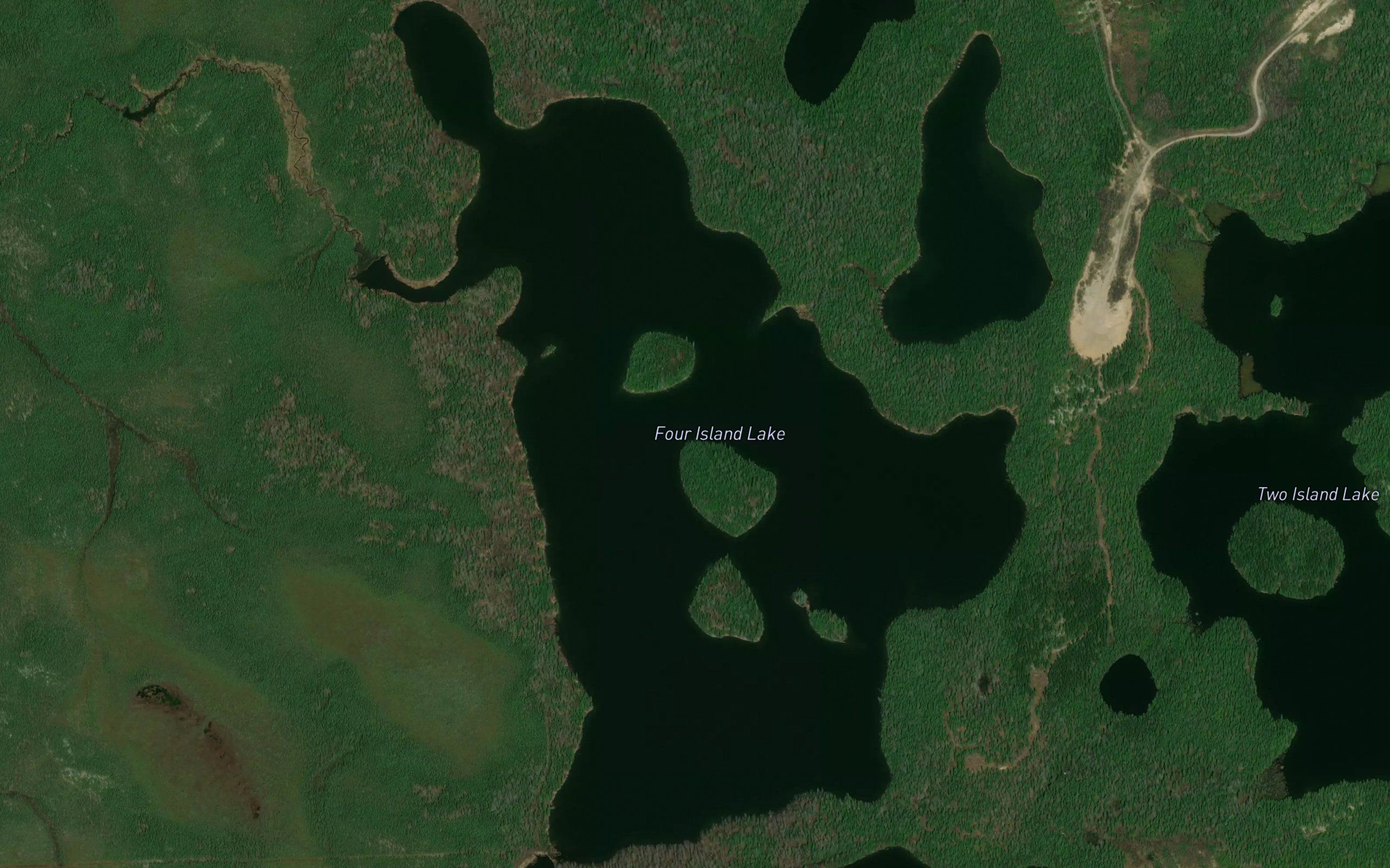 Four Island Lake
