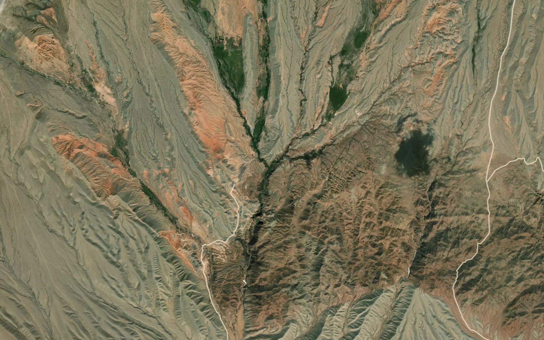 Satellite map of the Kuul'dek