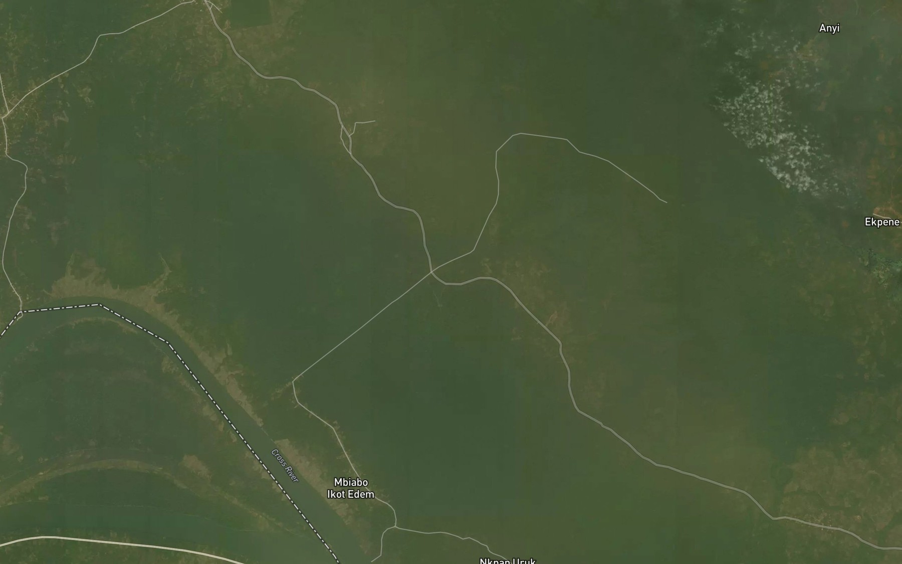 Satellite map of the Idim Ukim
