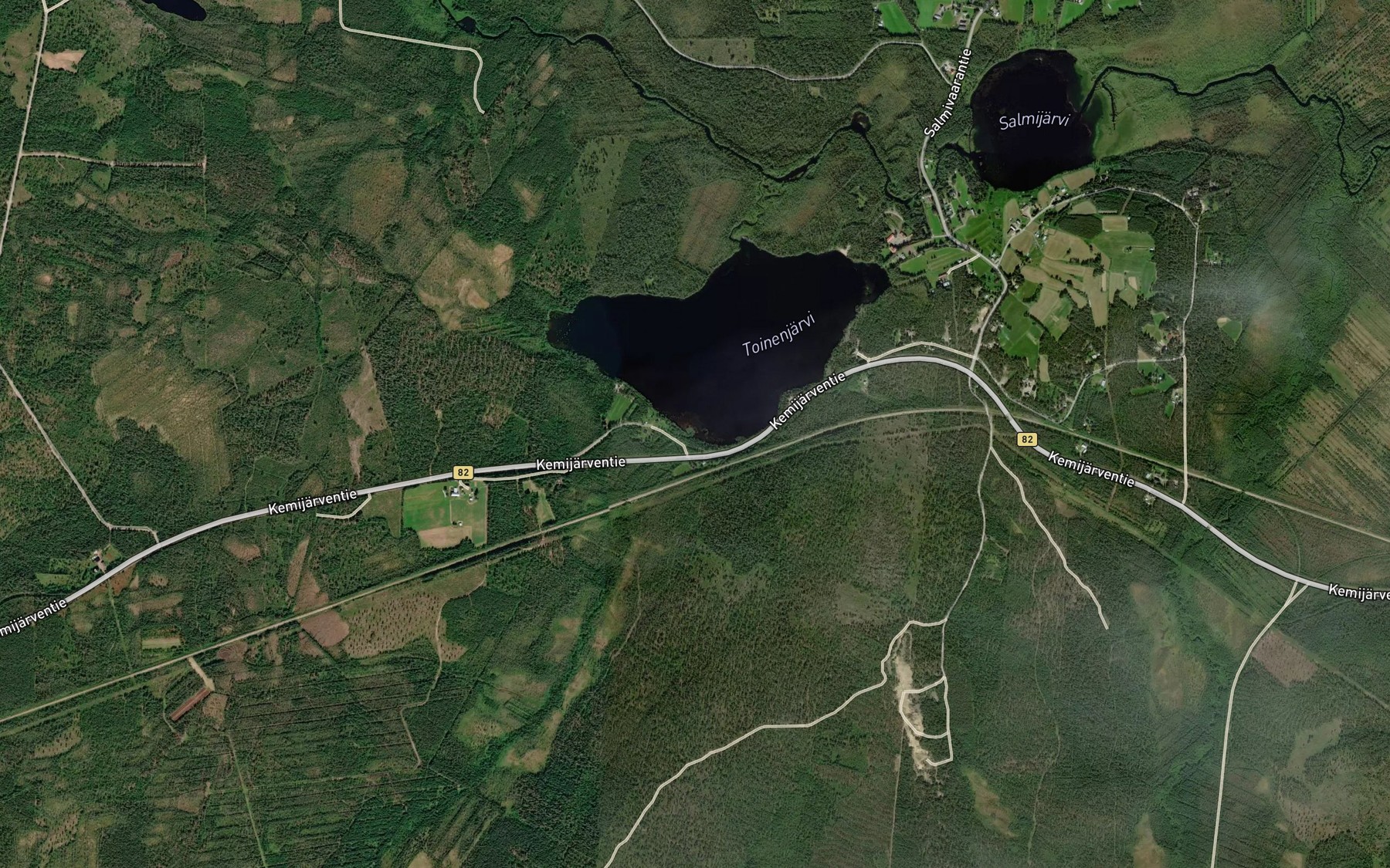 Satellite map of the Lammikonoja