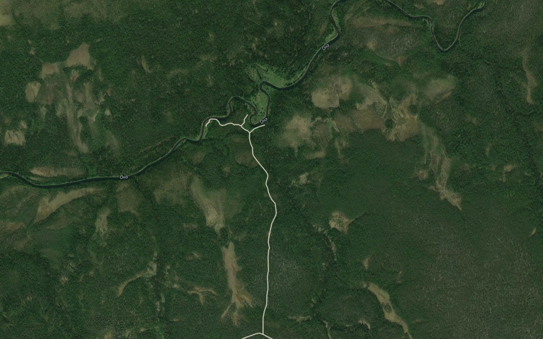 Satellite map of the Rassoya