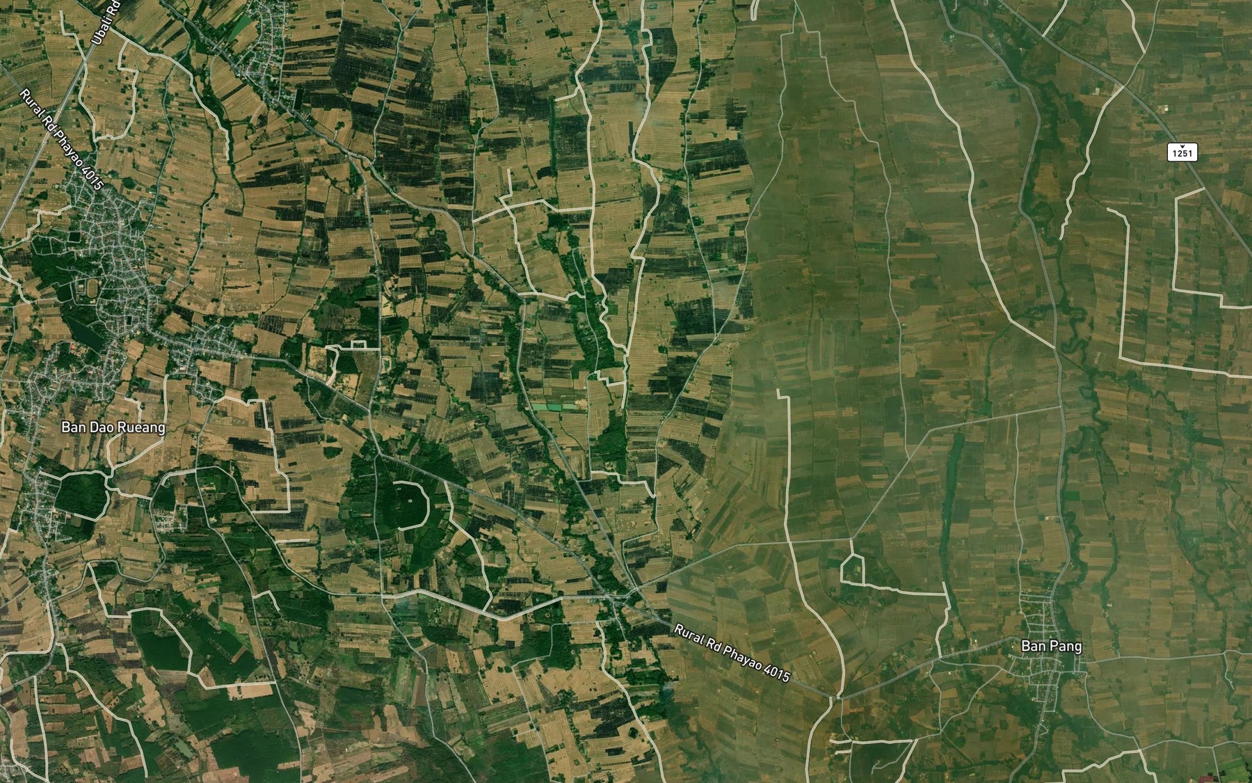 Satellite map of the Ang Kep Nam San Ku Kaeo