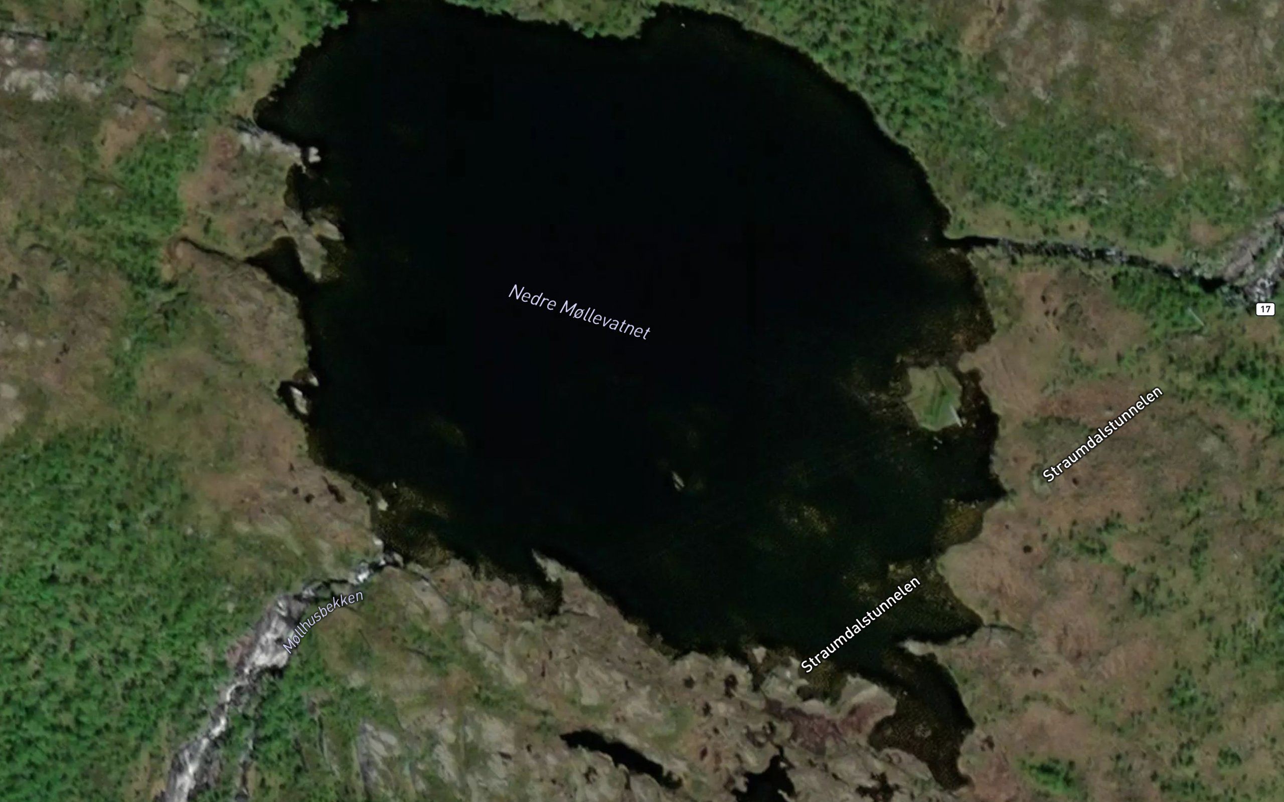 Mollevatnet,nedre