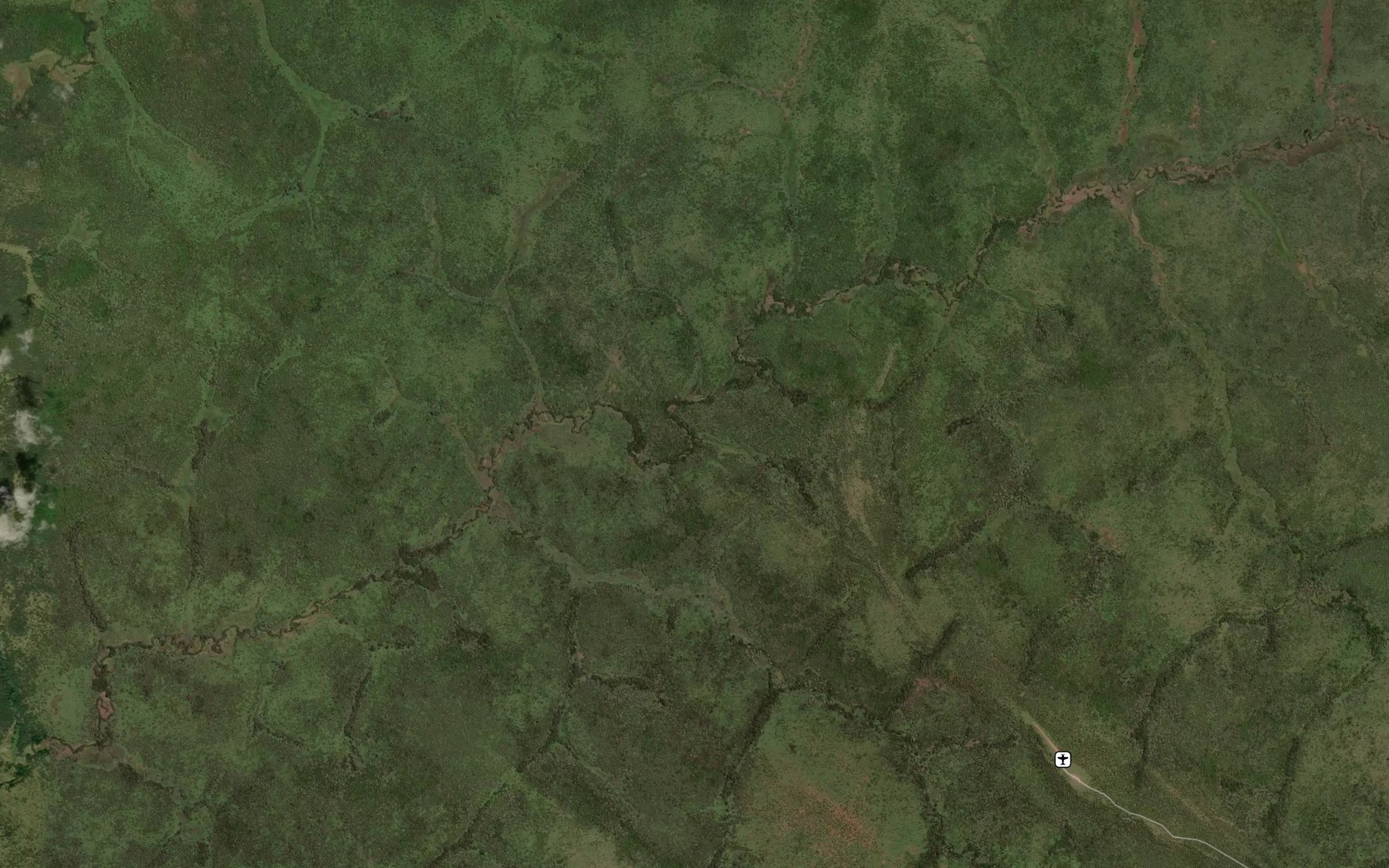 Satellite map of the Nabagu