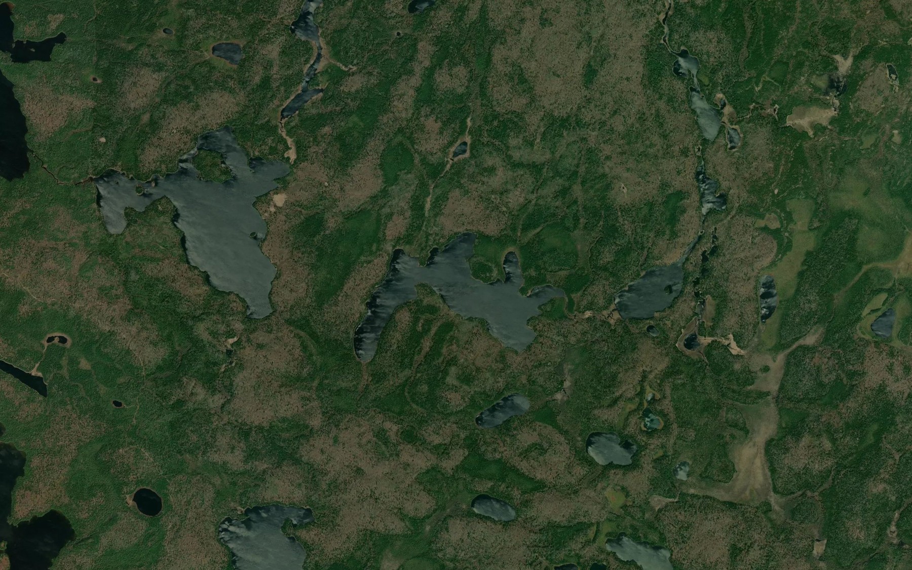 Satellite map of the Add Lake