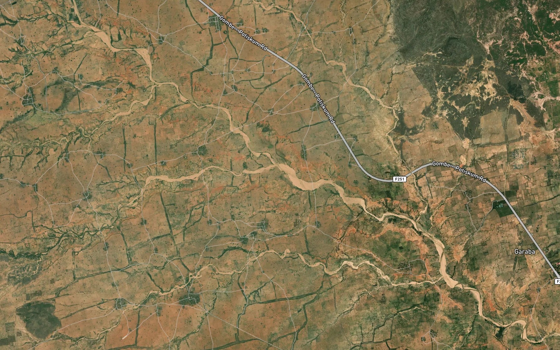 Satellite map of the Lawanti