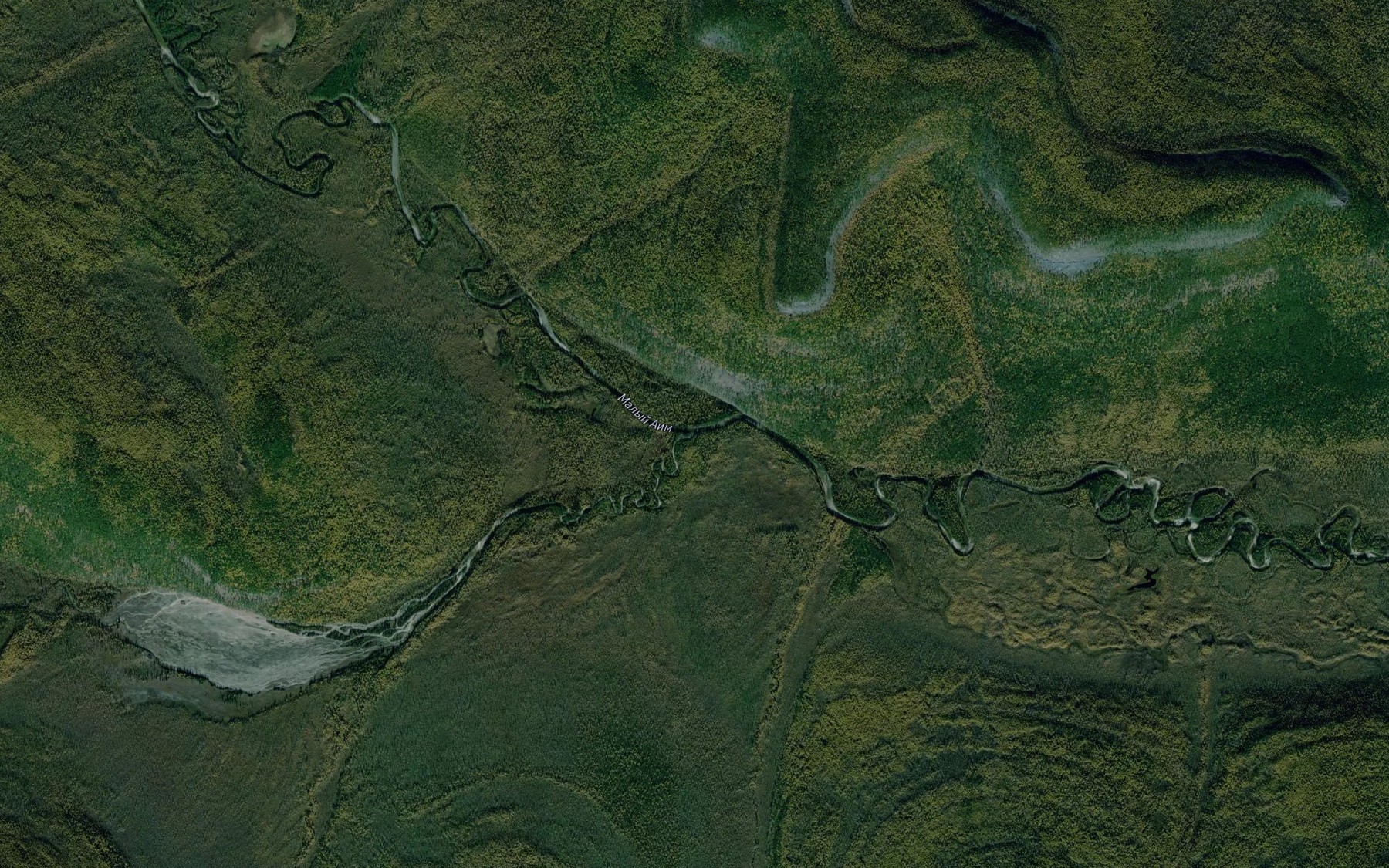 Satellite map of the Tarrynakh