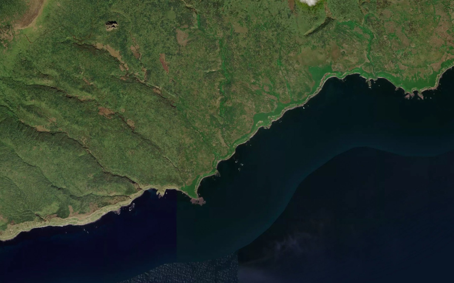 Satellite map of the Parnyy