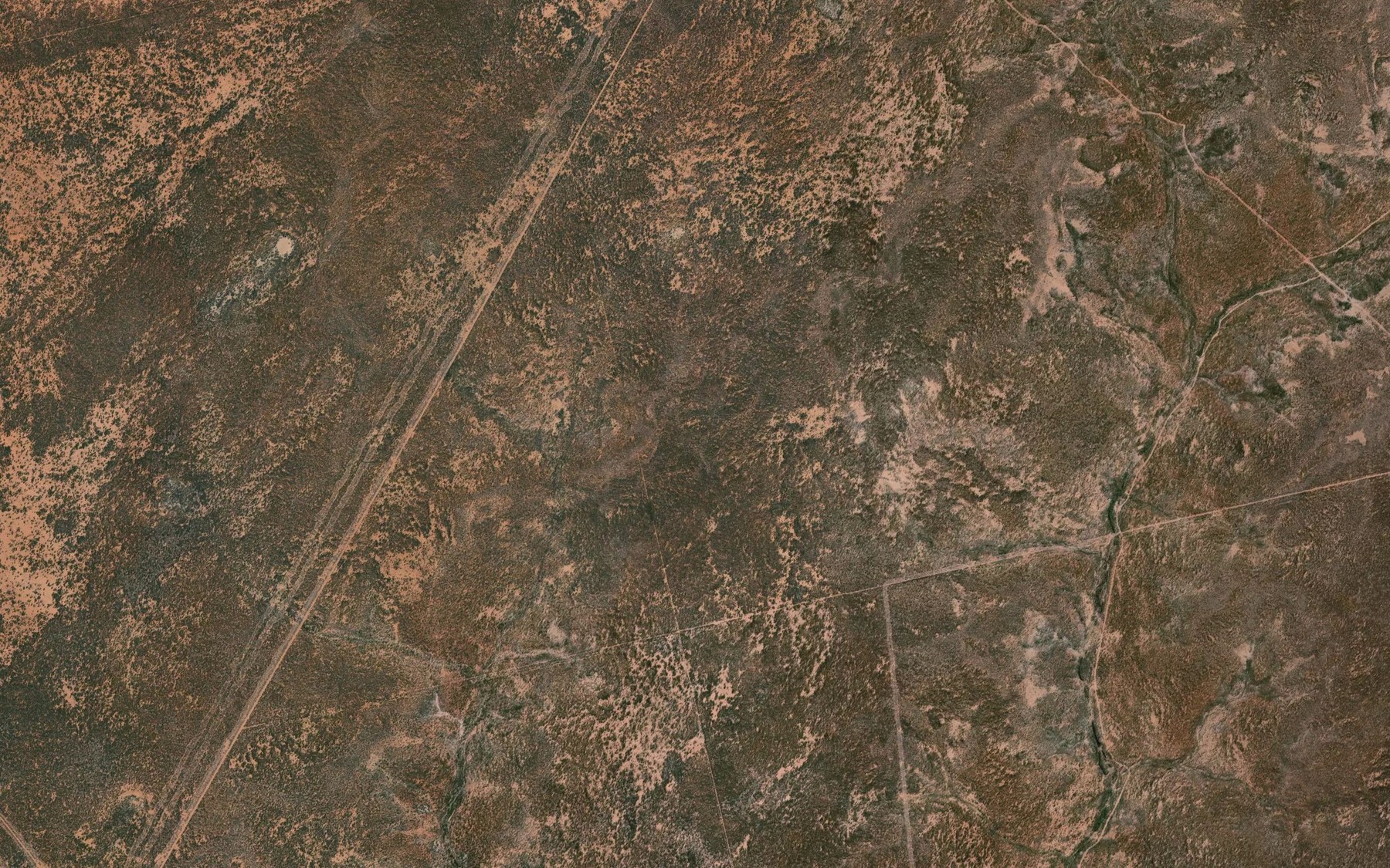 Satellite map of the Bull Creek