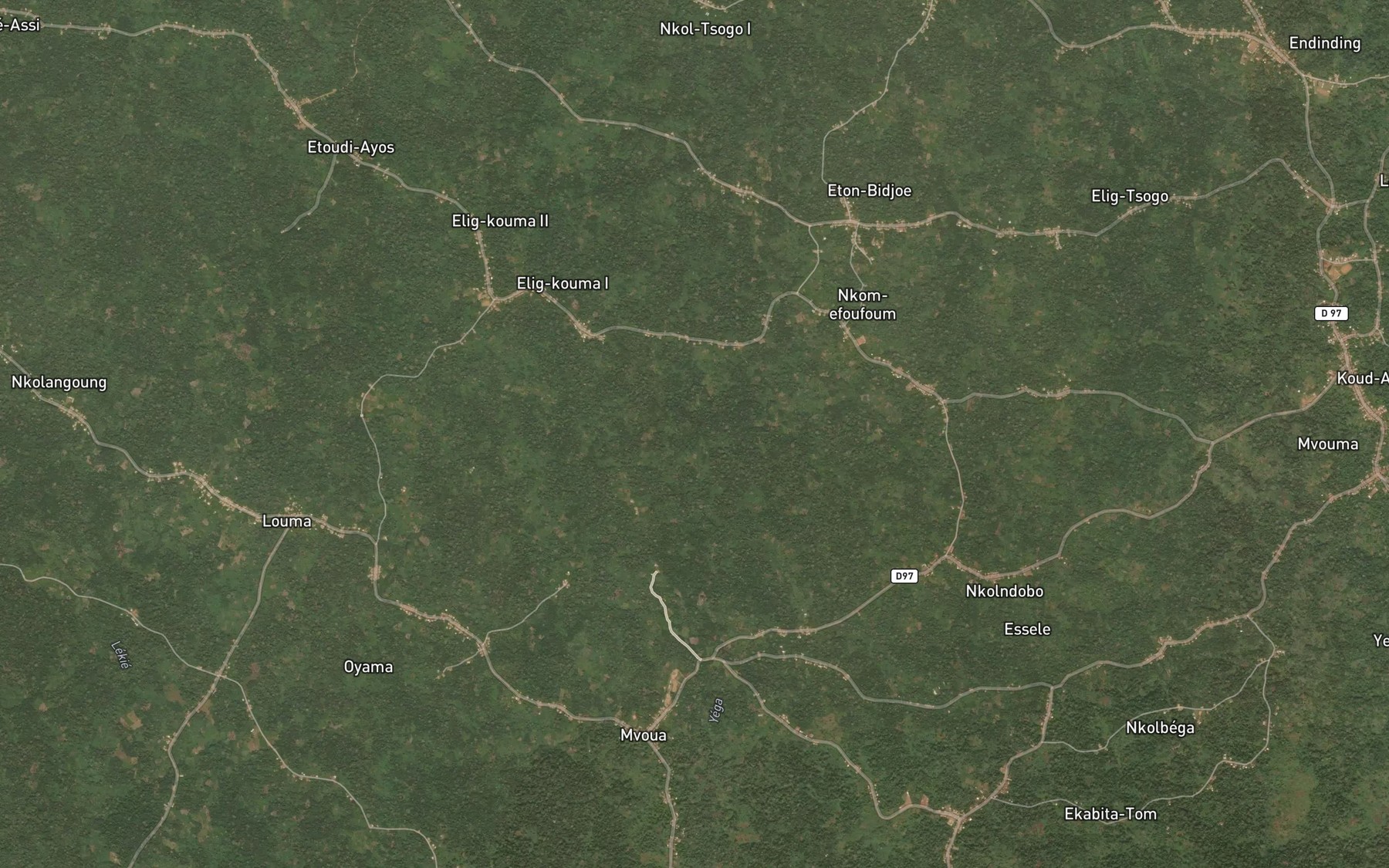Satellite map of the Misole