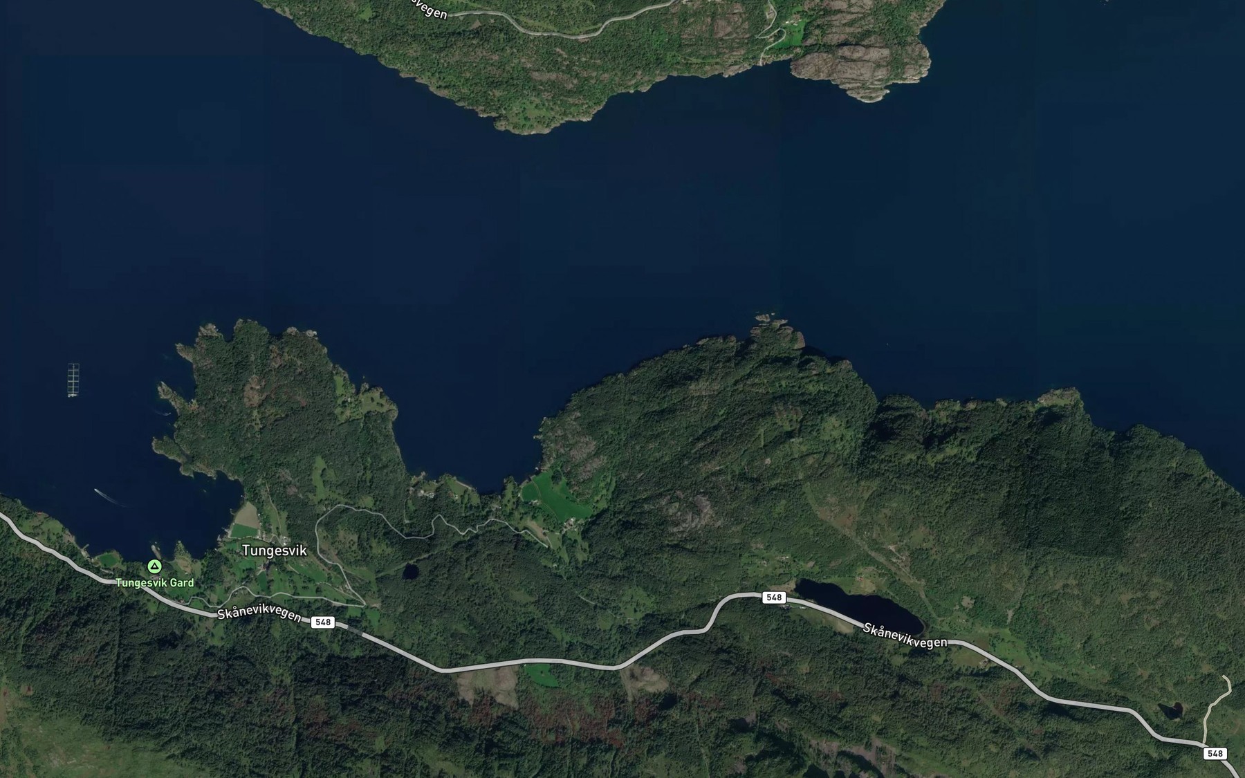 Satellite map of the Leitesbekk