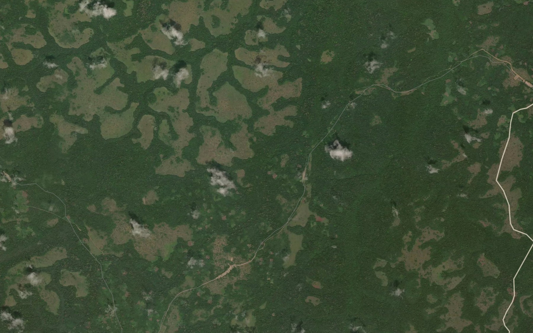 Satellite map of the Ambi