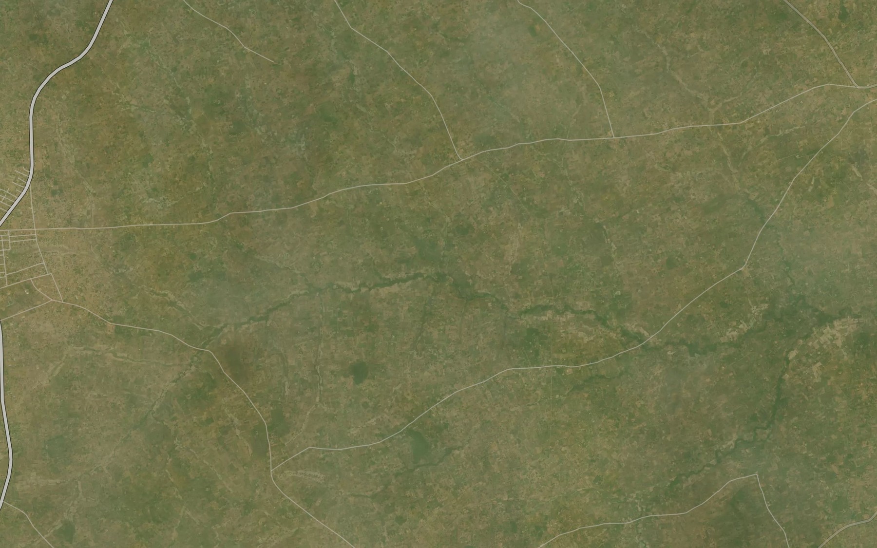 Satellite map of the River Ugbor